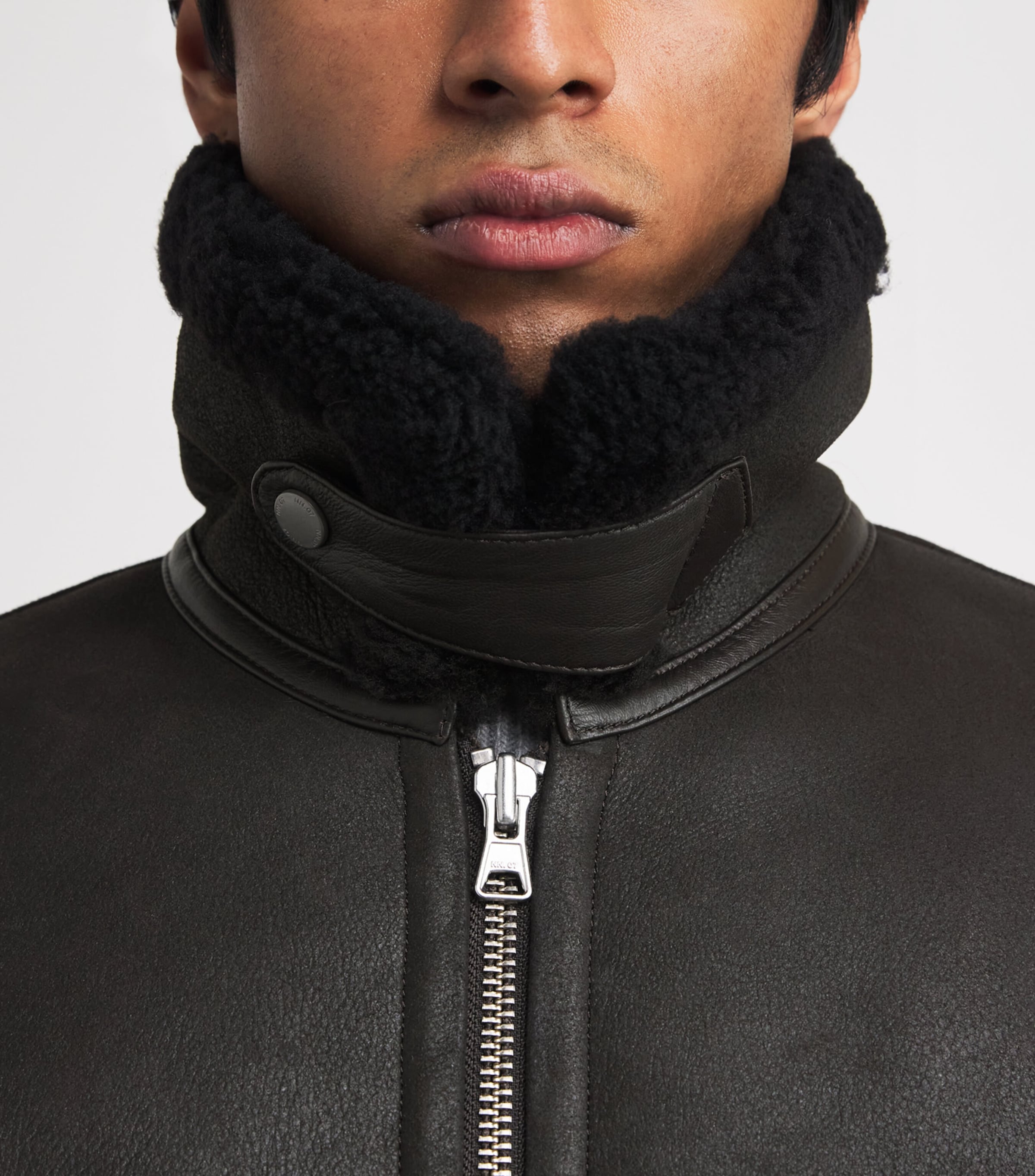 Shearling Atkinson Jacket DUSKY PORT Image 6