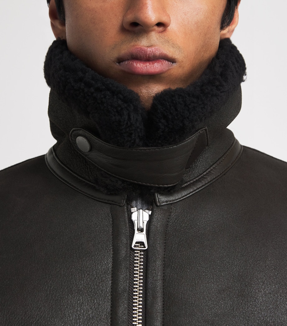 Shearling Atkinson Jacket DUSKY PORT Image 6