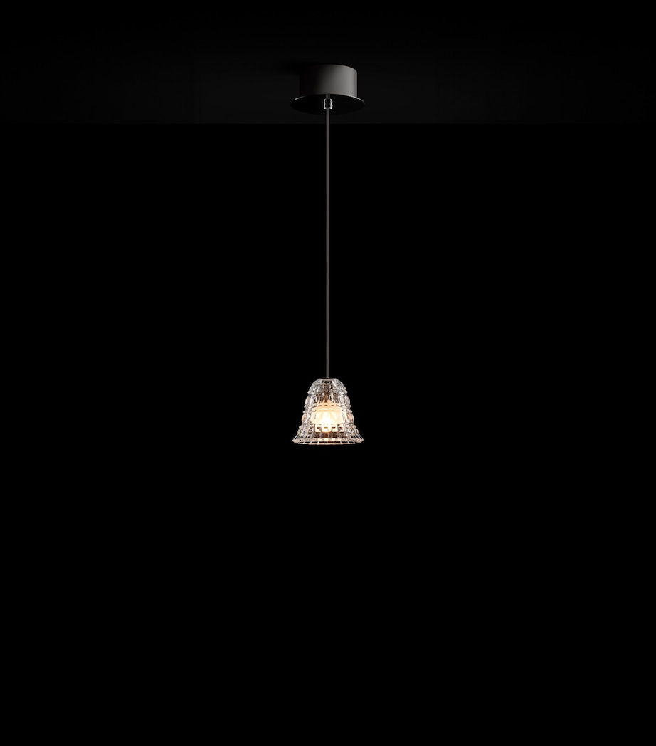 Small Crystal New Antique Ceiling Light CLEAR Image 3
