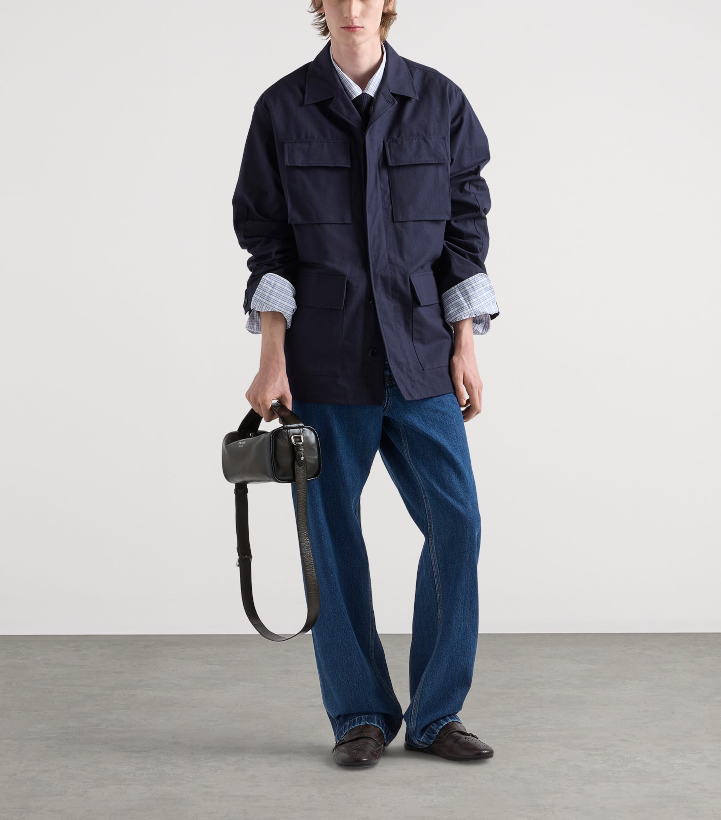 Prada Mens Cotton Safari Jacket Image 2
