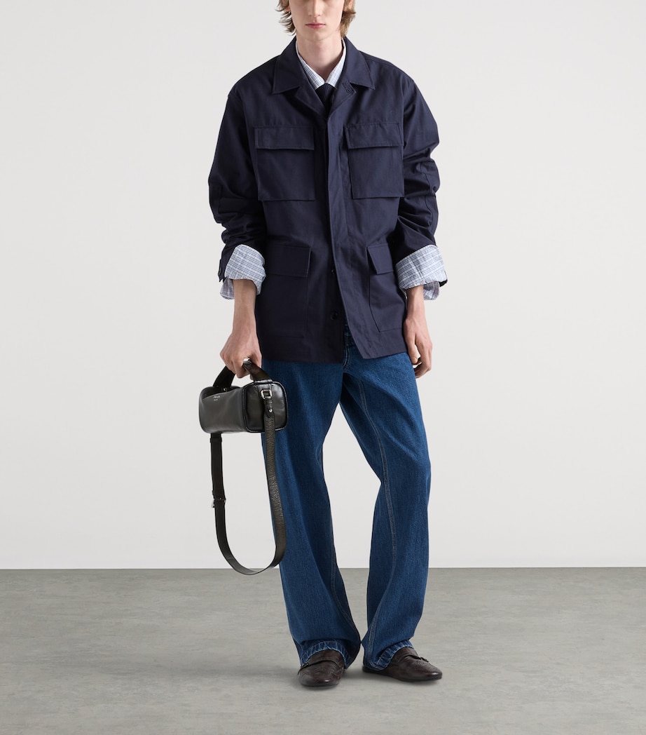 Prada Mens Cotton Safari Jacket Image 2