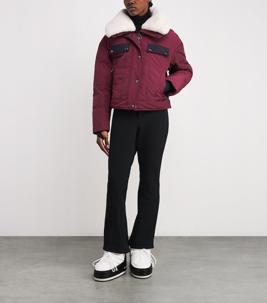 Water-Repellent Lakki Ski Jacket 2034ACJOU/MRIN/NEIGE Image 2