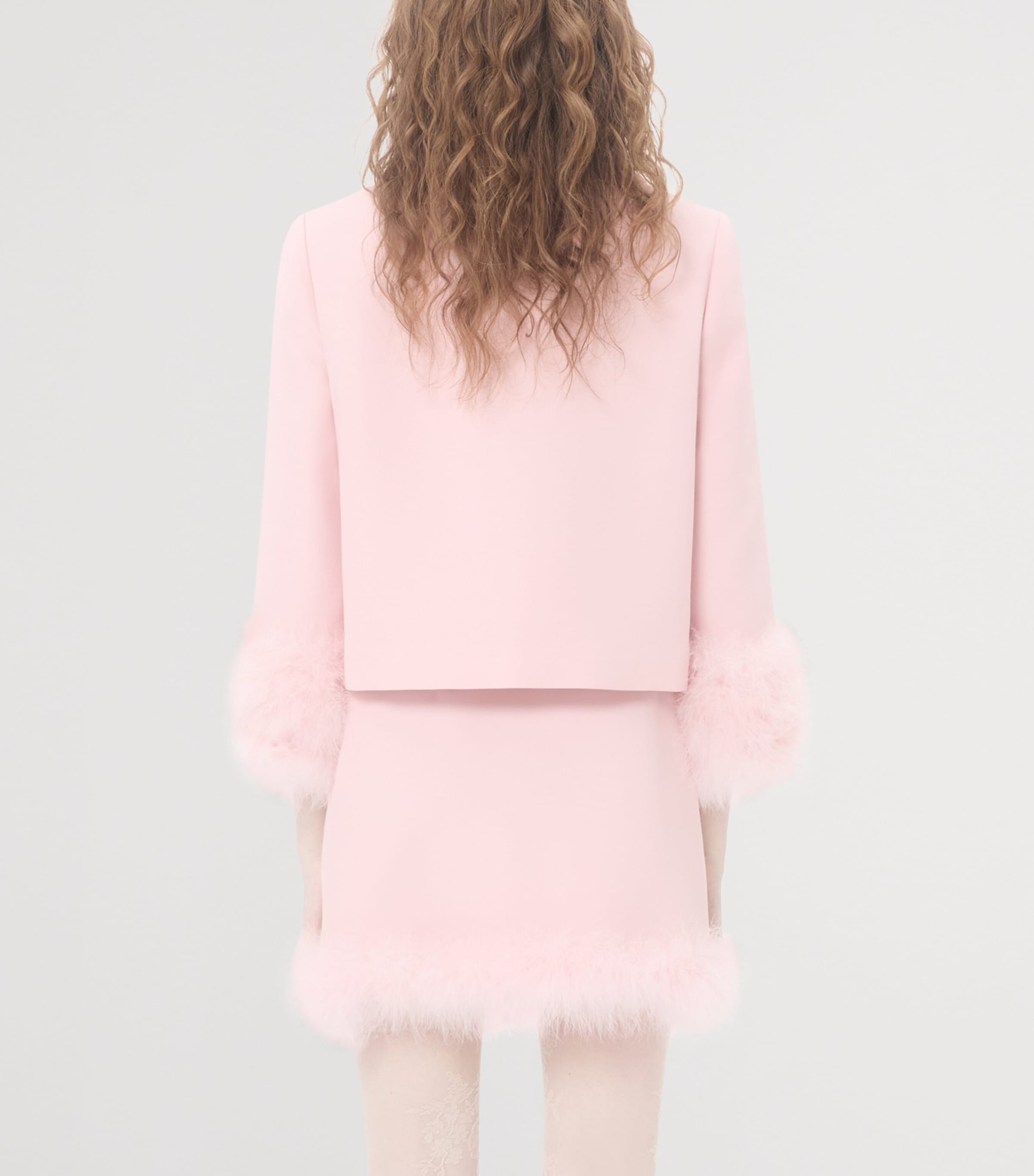 Crepe Cropped Jacket R13 Image 4