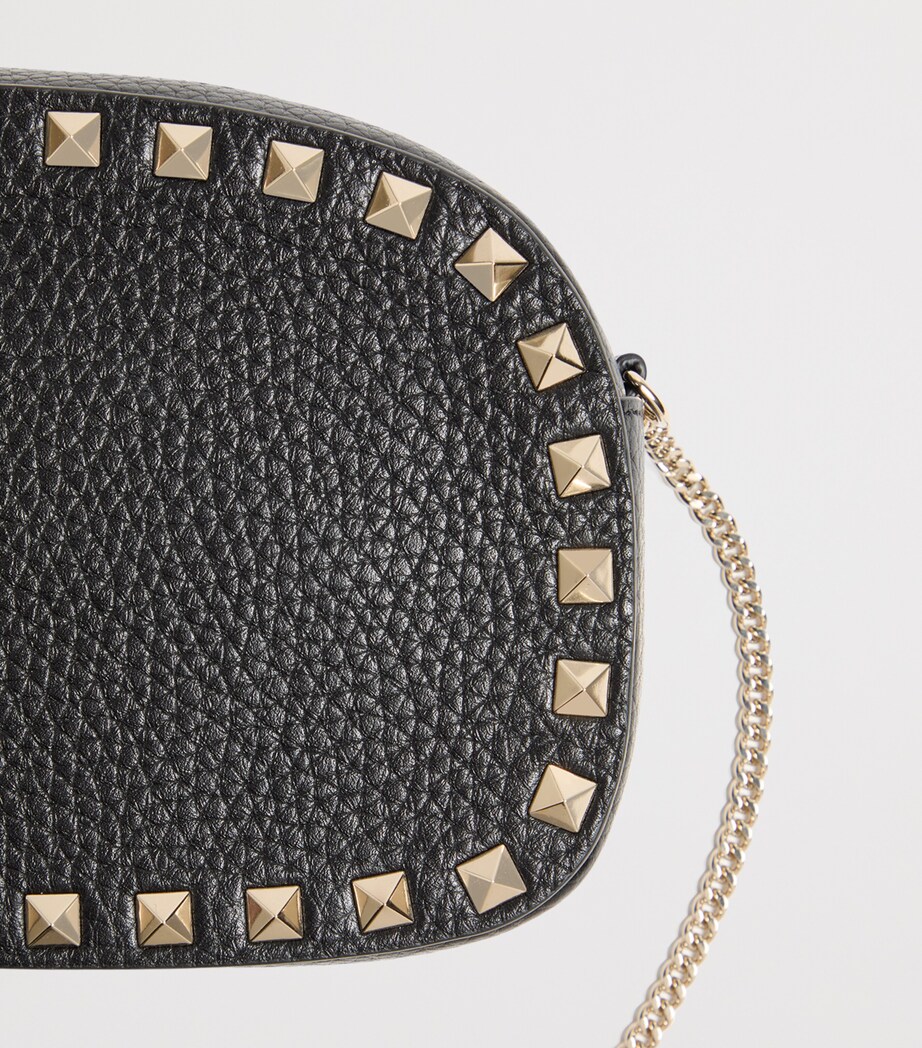 Valentino Garavani Mini Leather Rockstud Shoulder Bag Image 6