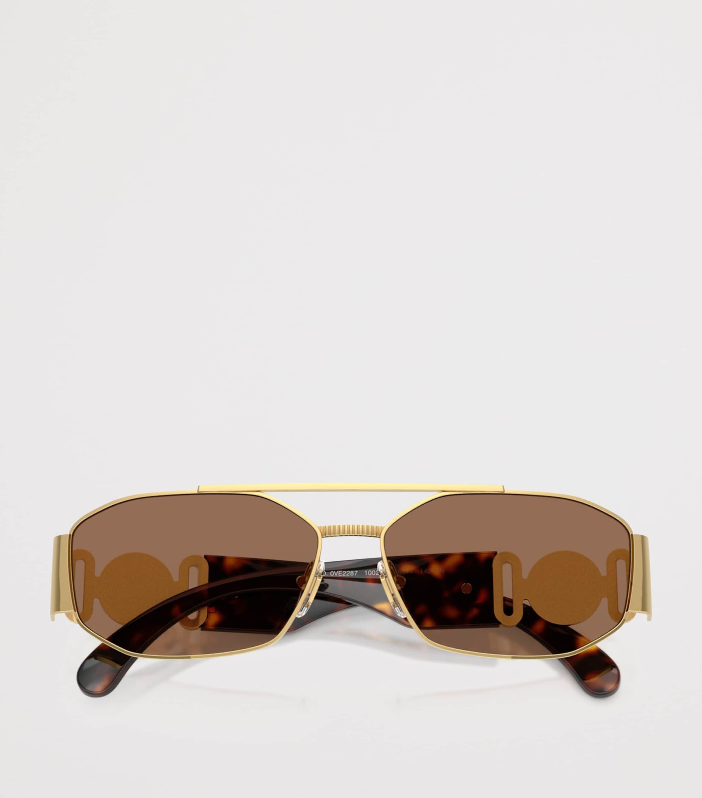 Versace Metal VE2287 Rectangle Sunglasses Image 5