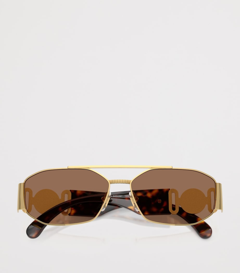 Versace Metal VE2287 Rectangle Sunglasses Image 5