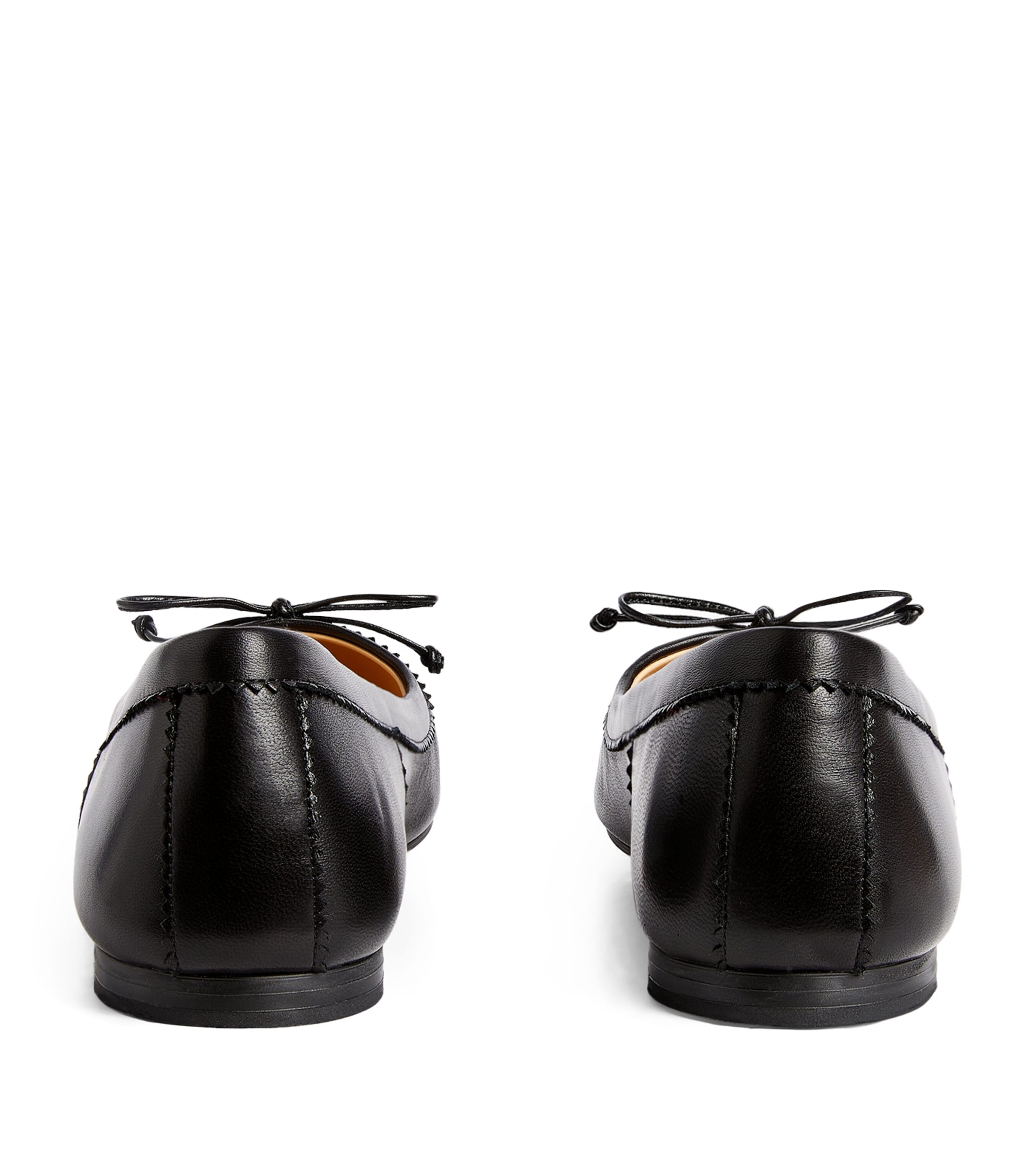 Mamadrague Leather Ballet Flats BK01 Image 3