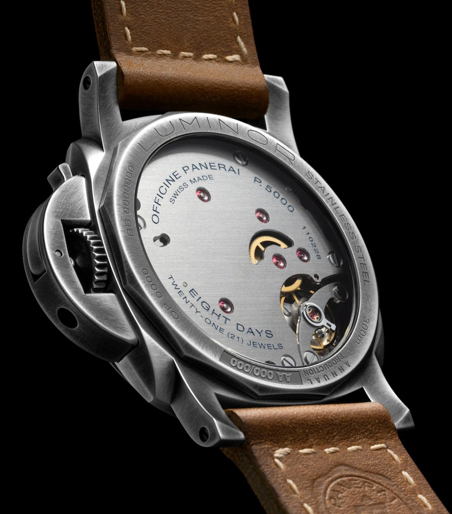 Panerai Stainless Steel Luminor 8 Giorni Watch 44mm Grey Image 5