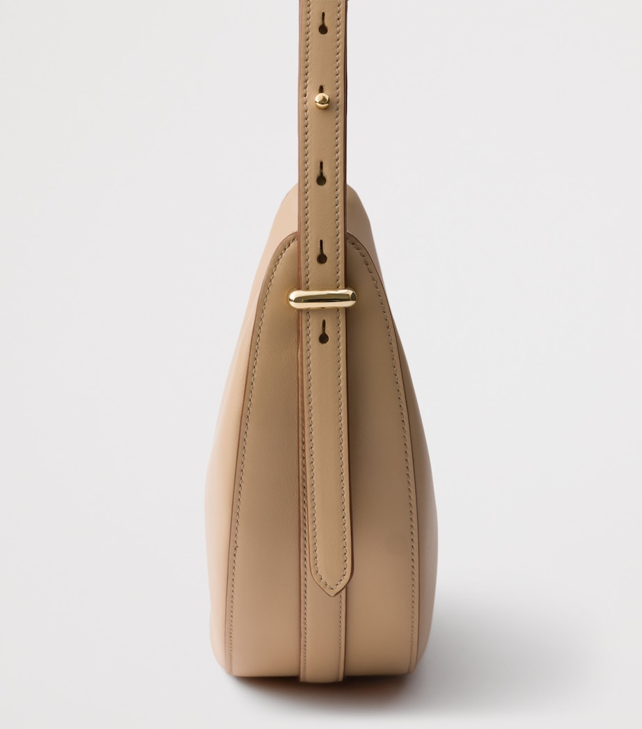 Leather Arqué Shoulder Bag F0036 Image 5