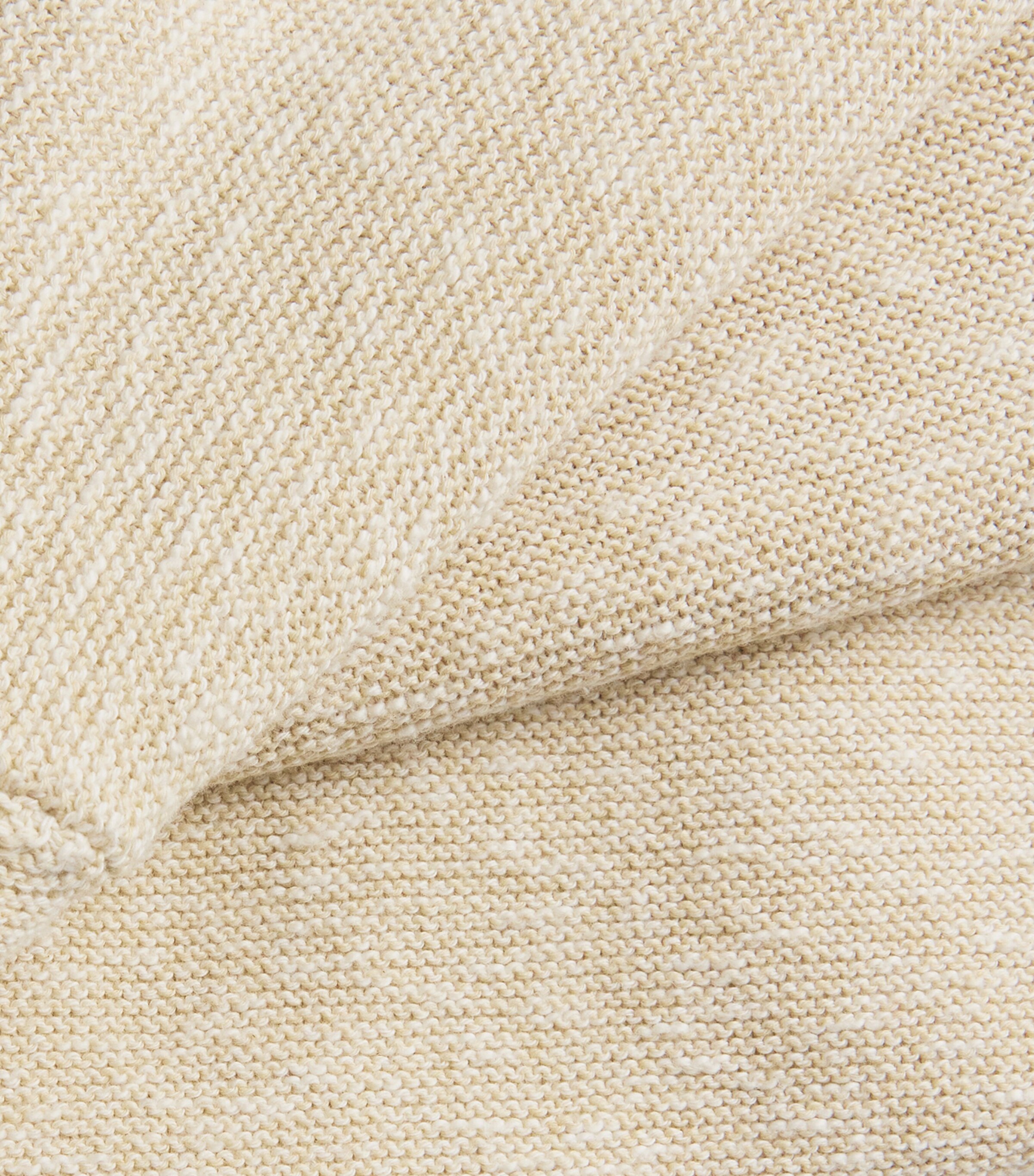 Cotton-Blend Crew-Neck Sweater 8890-WHITE PEPPER Image 5