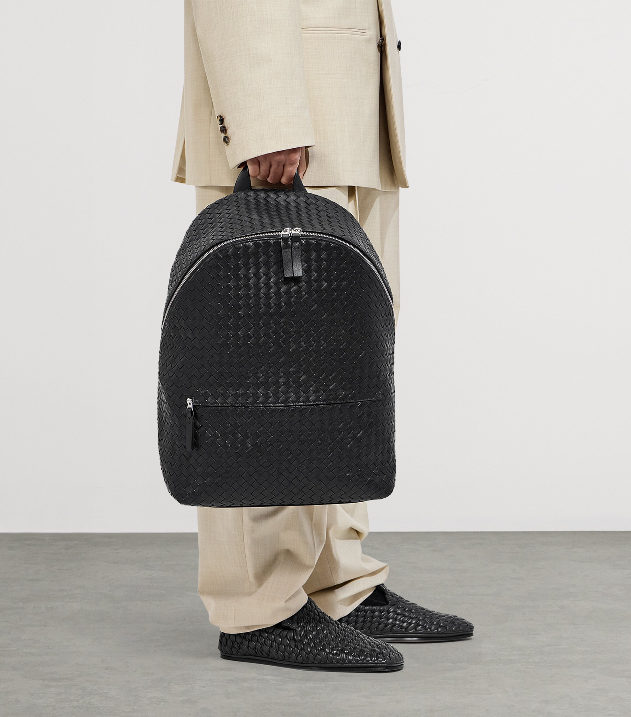Bottega Veneta Calfskin 1975 Backpack Image 2