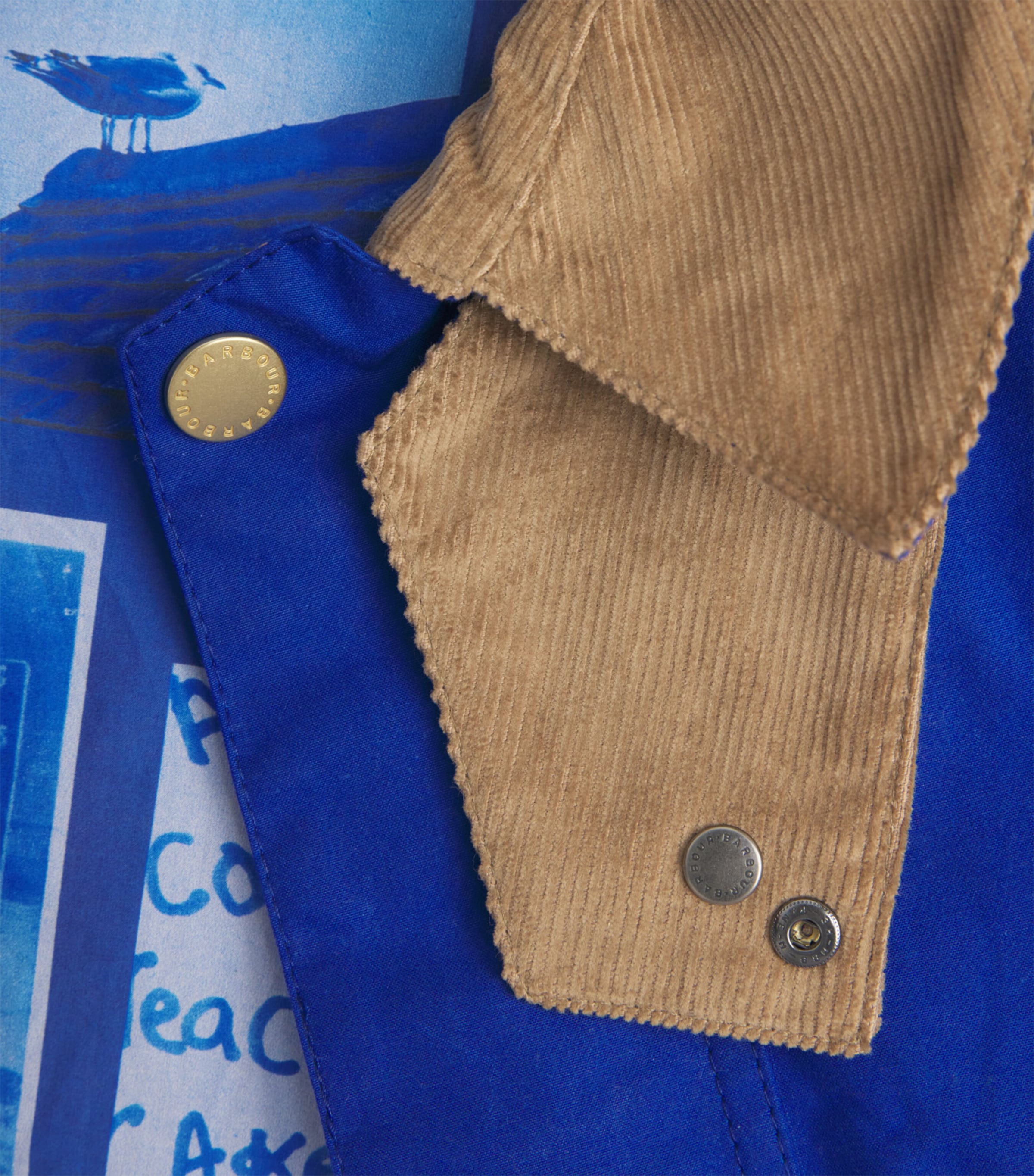Barbour Mens x Paul Smith Sugarlump Bedale Casual Jacket Image 6