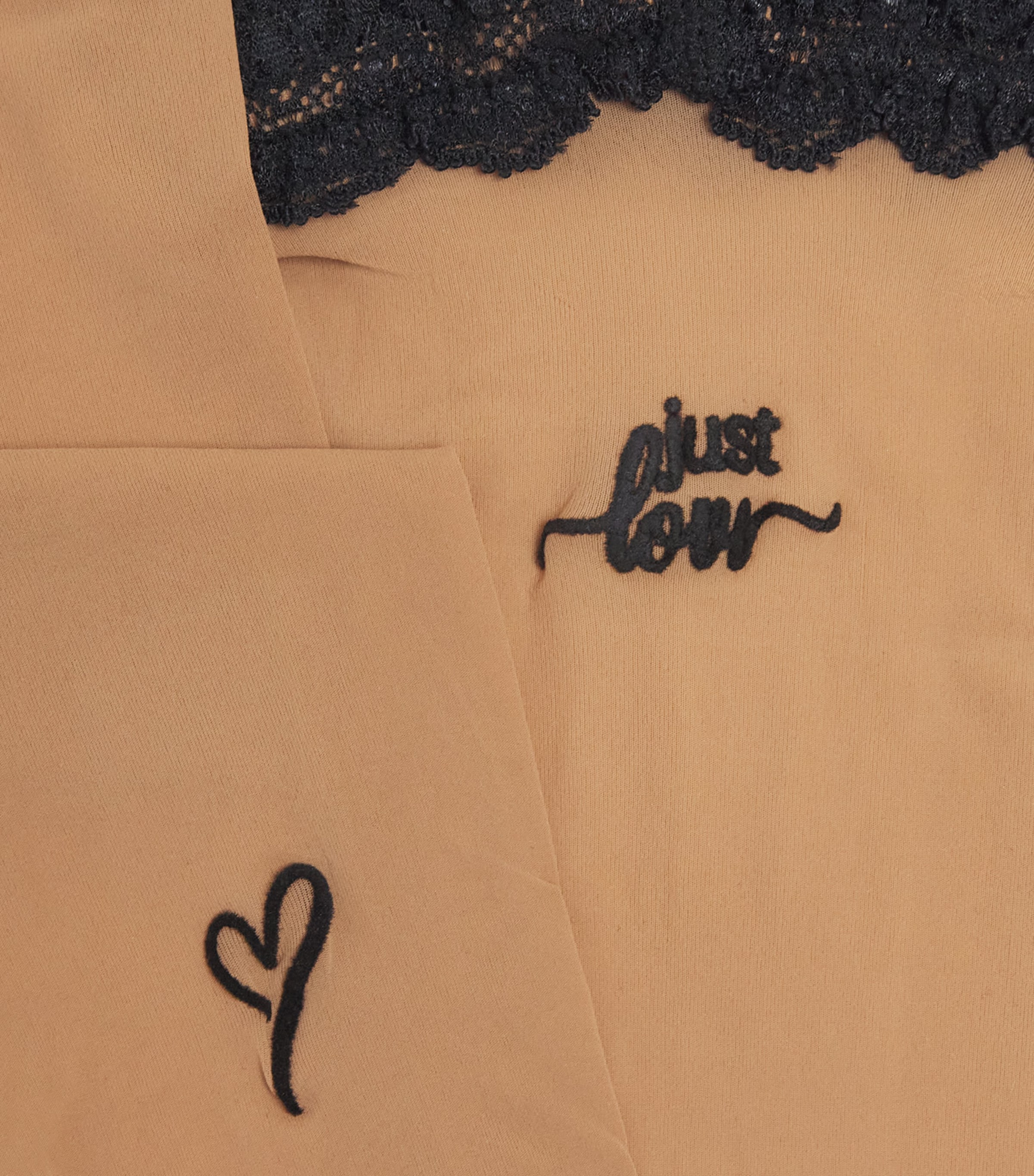 Falke Womens Just Love 20 Stockings Pow/black Image 3