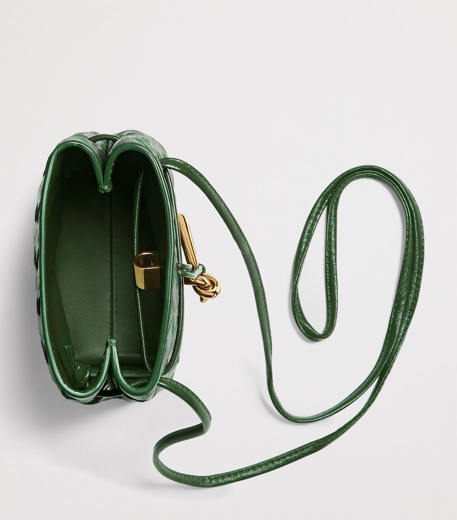 Bottega Veneta Nappa Leather Andiamo Phone Pouch Image 2
