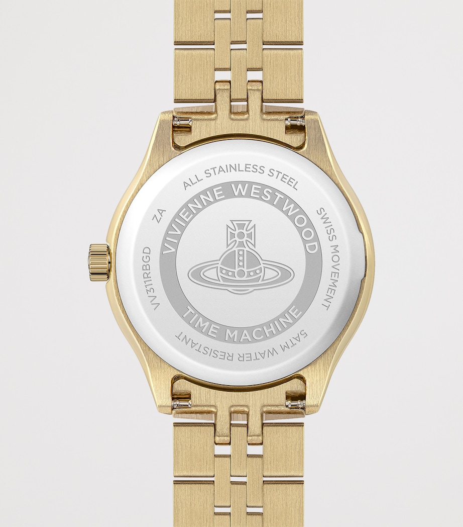 Stainless Steel Little Camberwell Watch 29mm GOLD RED Image 5