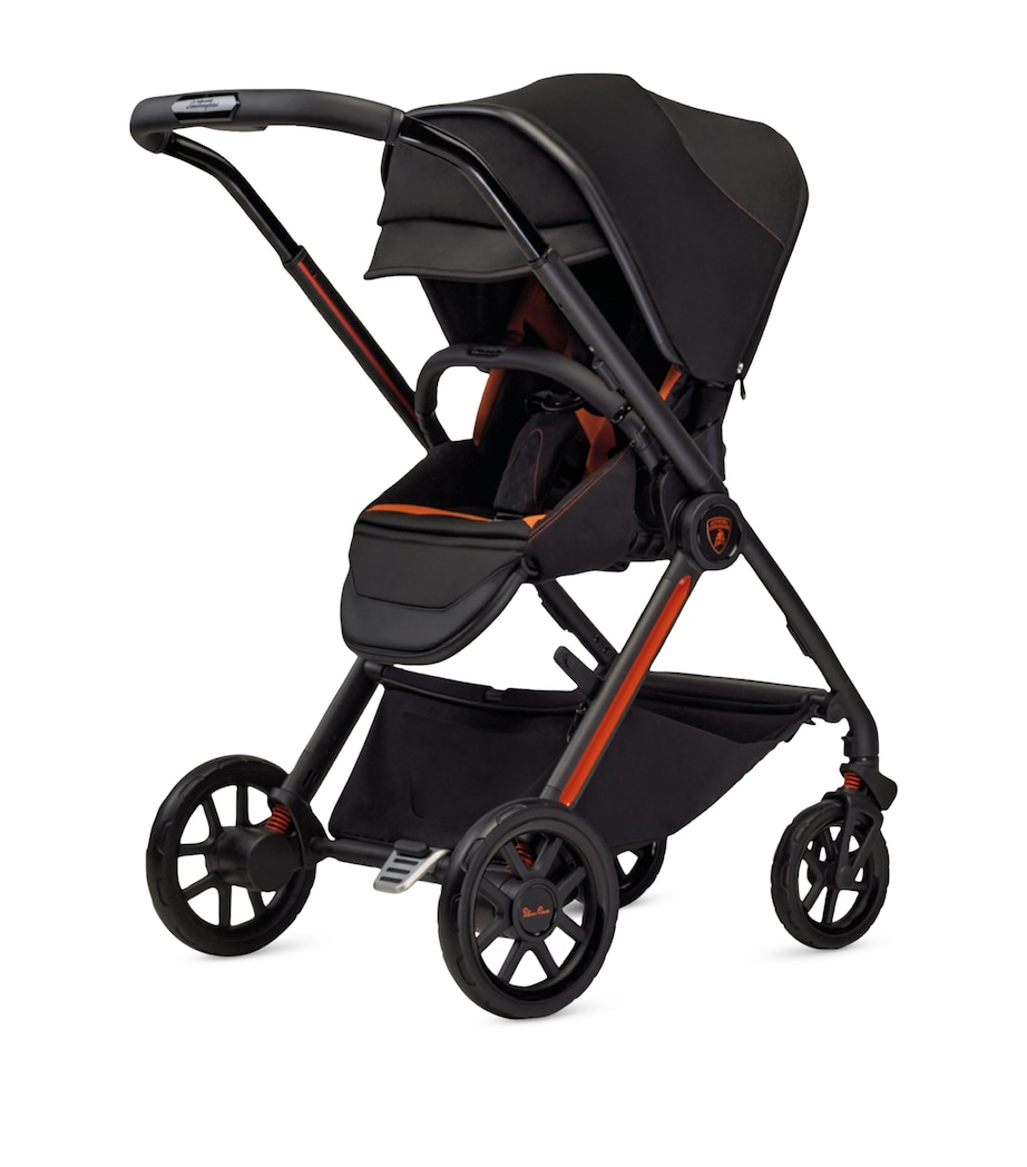 x Automobili Lamborghini Reef AL Arancio Stroller Bundle BLACK Image 3