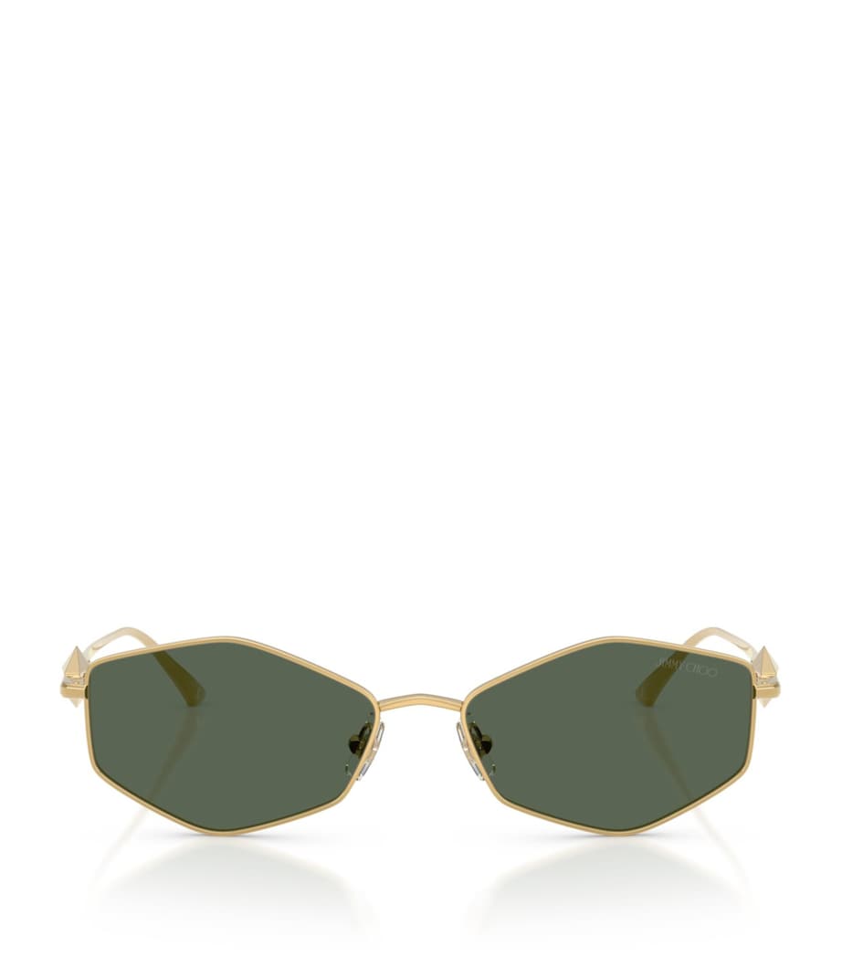 Wire Hexagonal Zoey Sunglasses 302371 Image 1