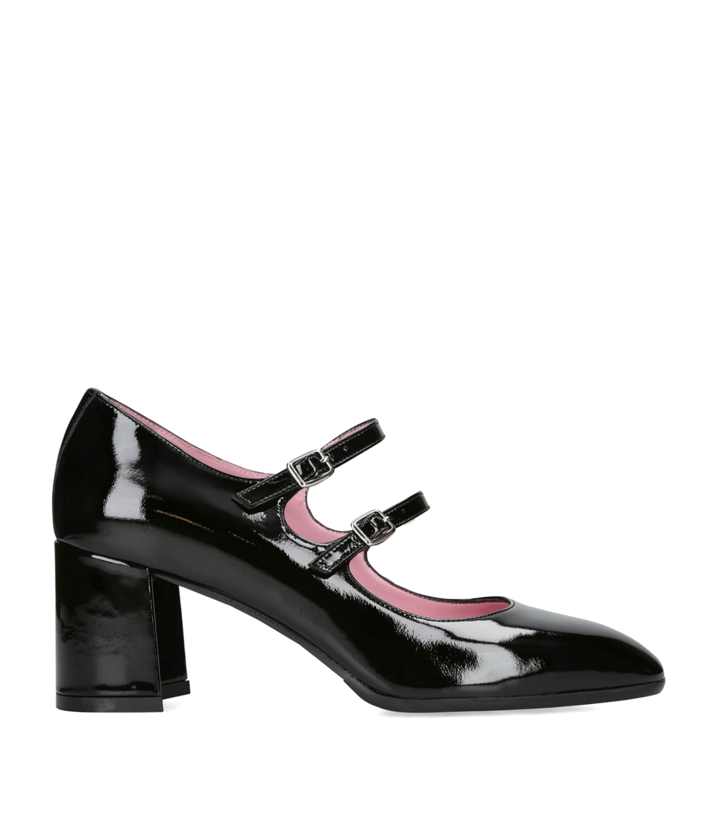 Shop Carel Leather Alice Mary Jane Pumps 60 In Black