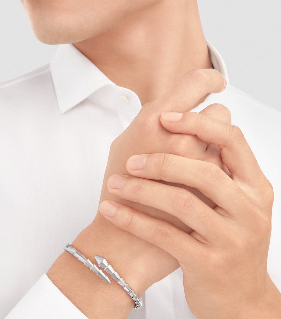 White Gold Serpenti Viper Bracelet WHITE GOLD Image 6