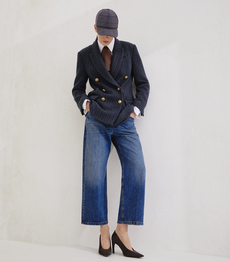 Suede Monili Pumps 85 C7284 Image 2