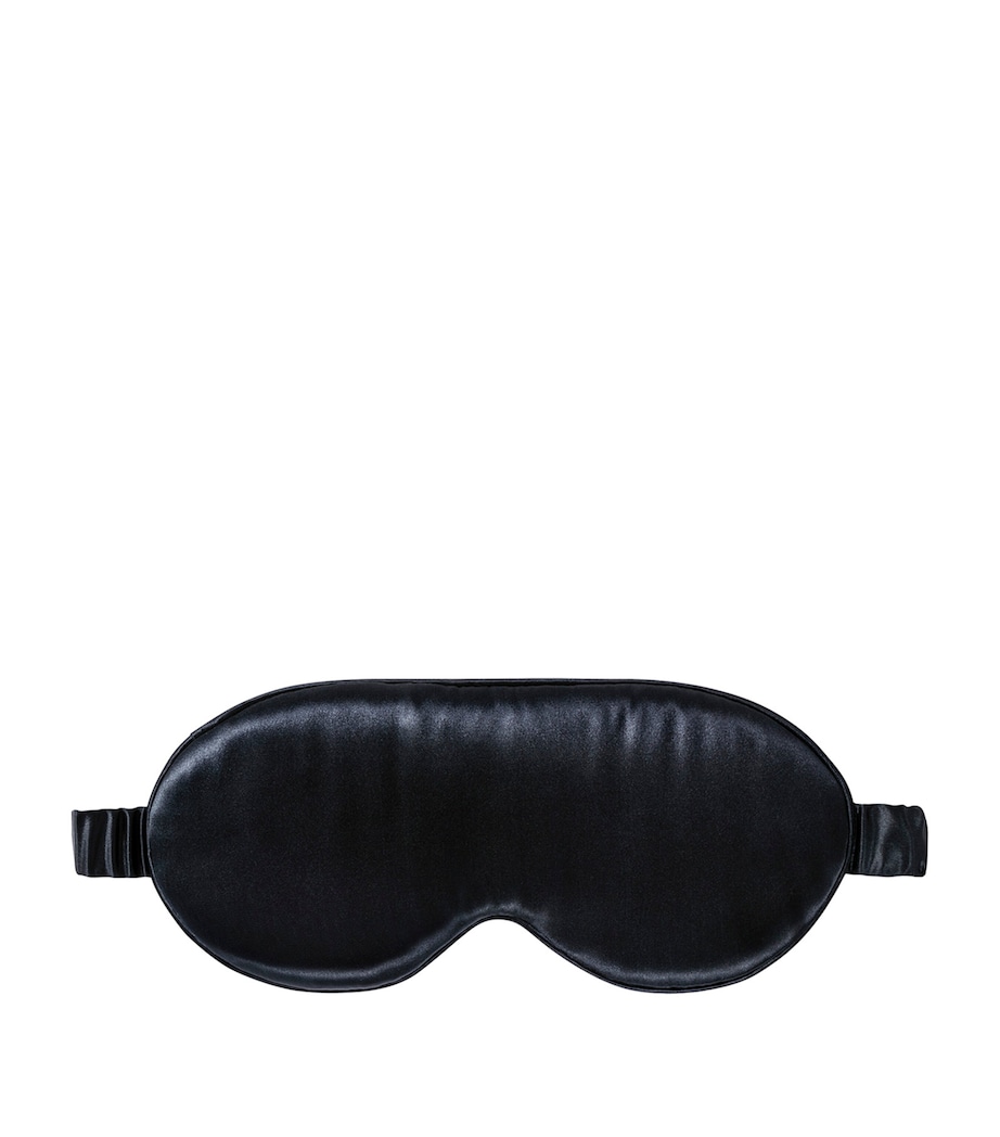 Silk Contour Sleep Mask BLACK Image 3