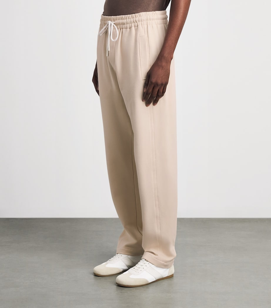Zimmerli Mens Winter Lounge Sweatpants Beige Image 4