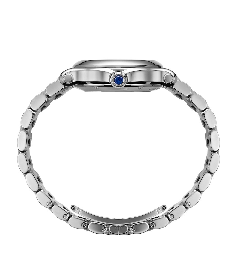 Stainless Steel and Diamond Happy Sport Automatic Watch 33mm STAINLESS STEEL Image 2