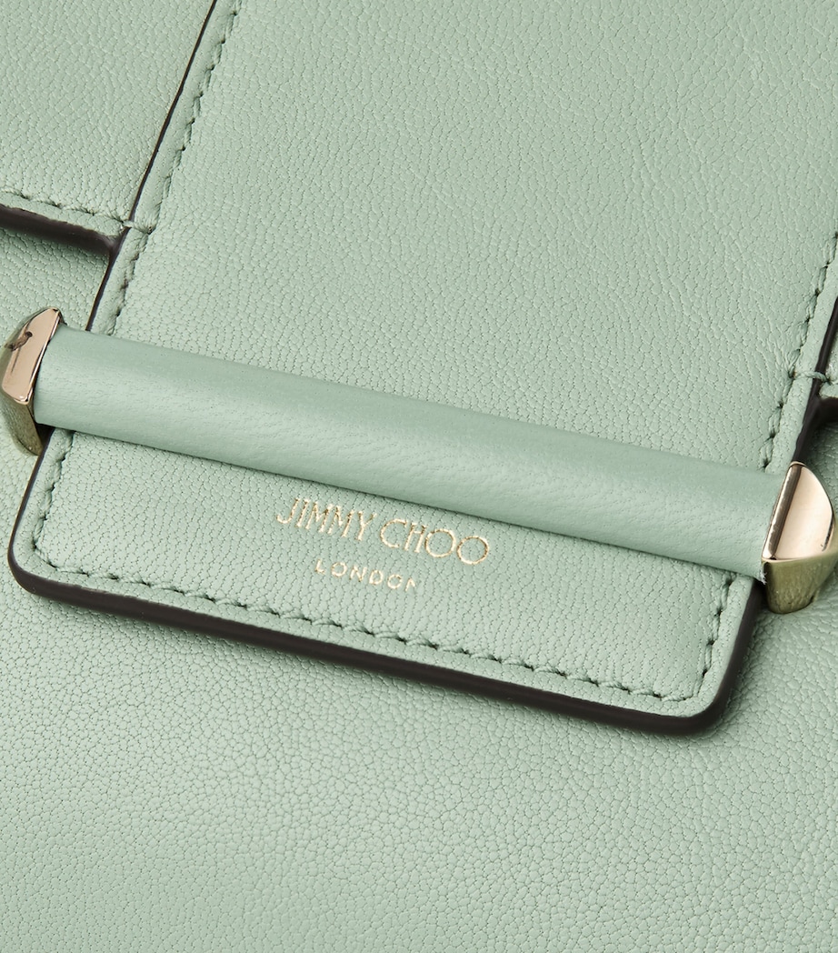 Mini Bar Chain Wallet Bag VERDE/SHINY GOLD Image 5