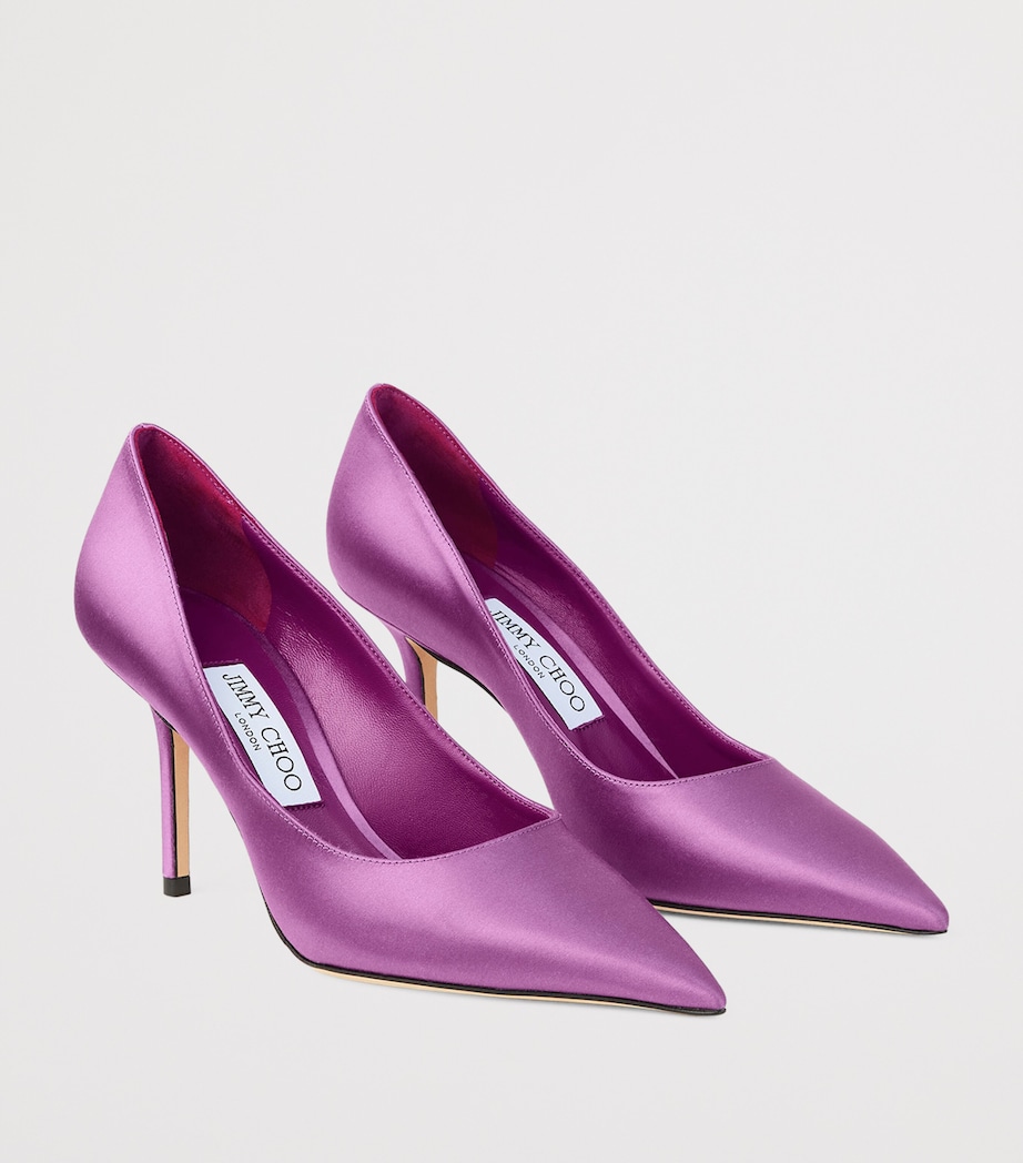 Love 85 Satin Pumps VIOLET ORCHID Image 2