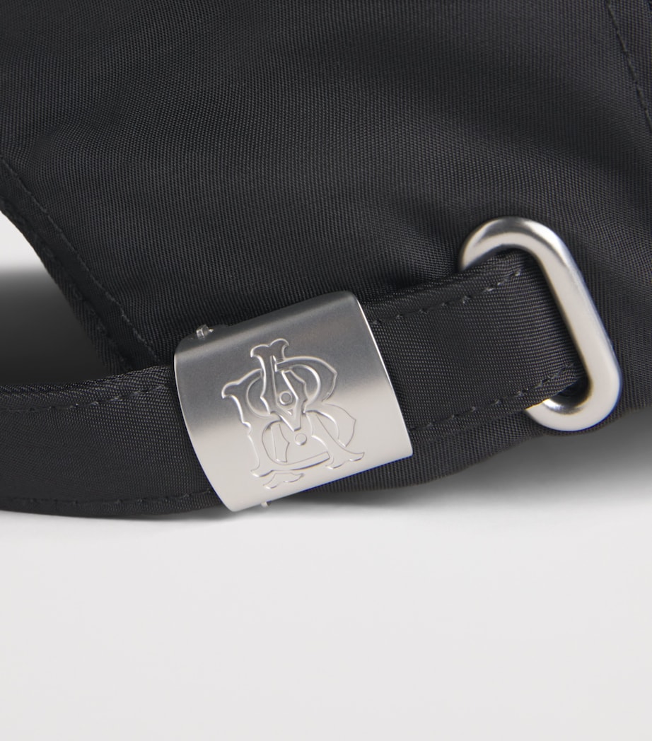 about:blank Logo Cap Black/ecru Image 5