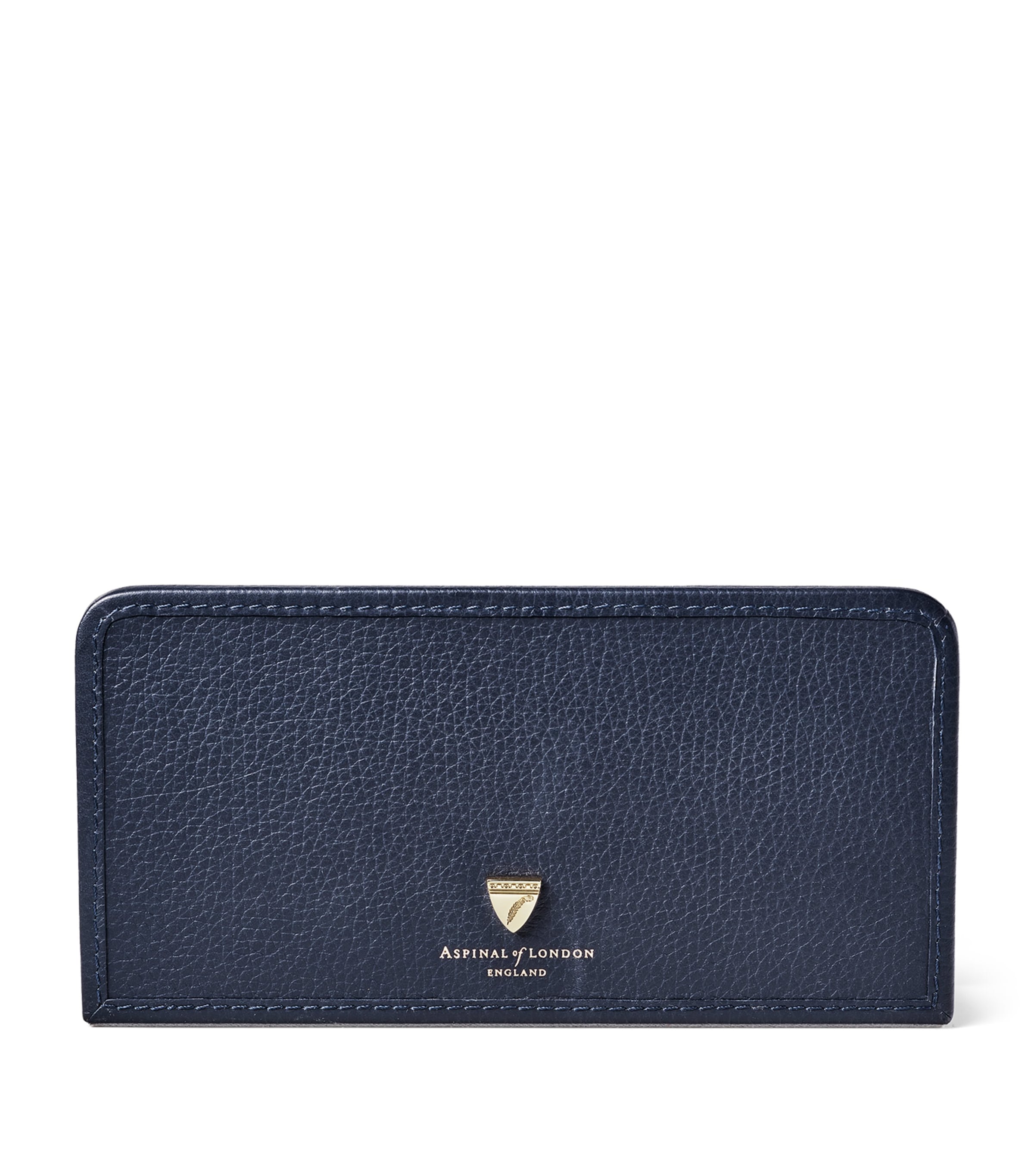 Leather Letter Rack NAVY Image 2