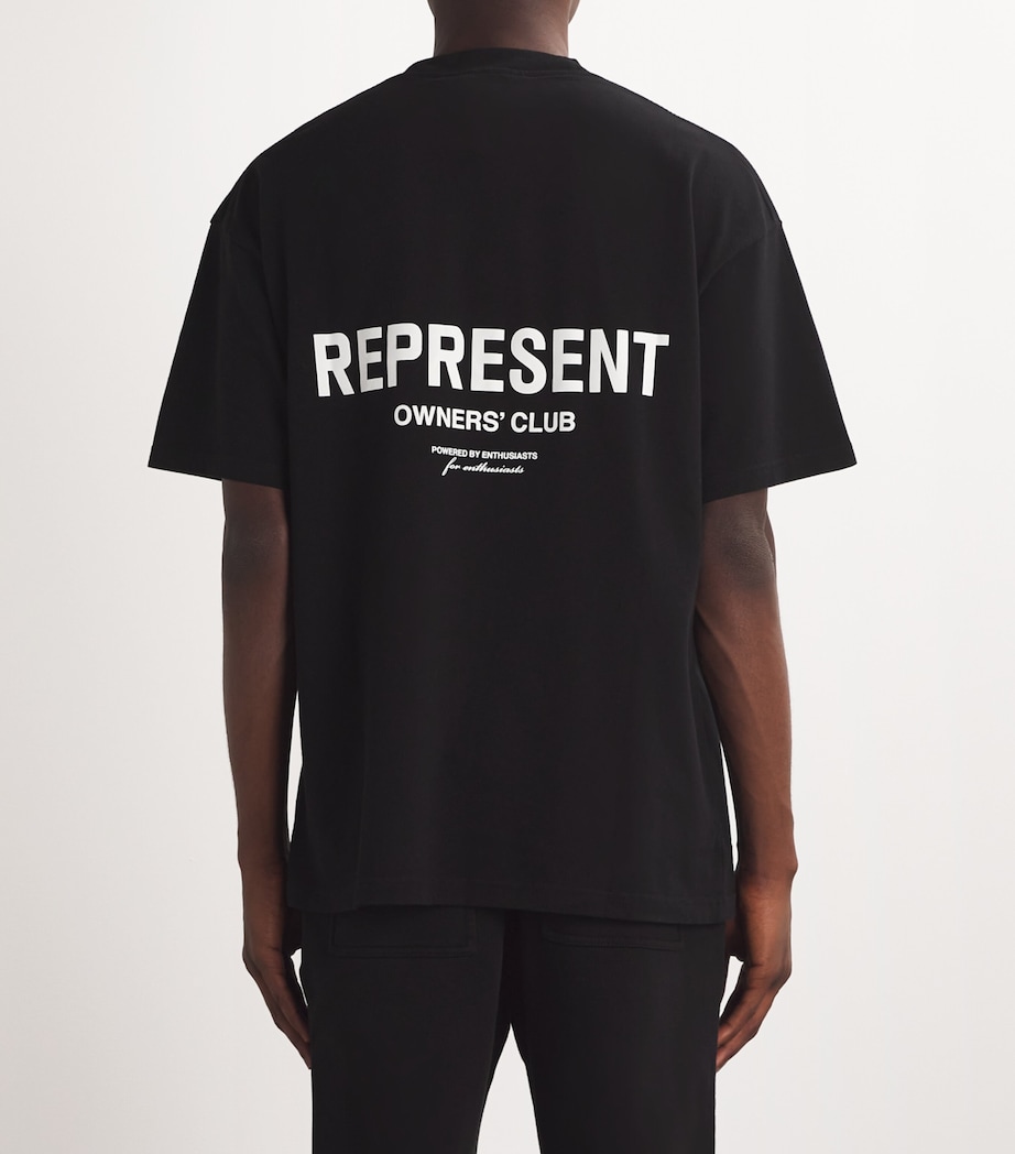 Owners Club T-Shirt BLACK Image 4
