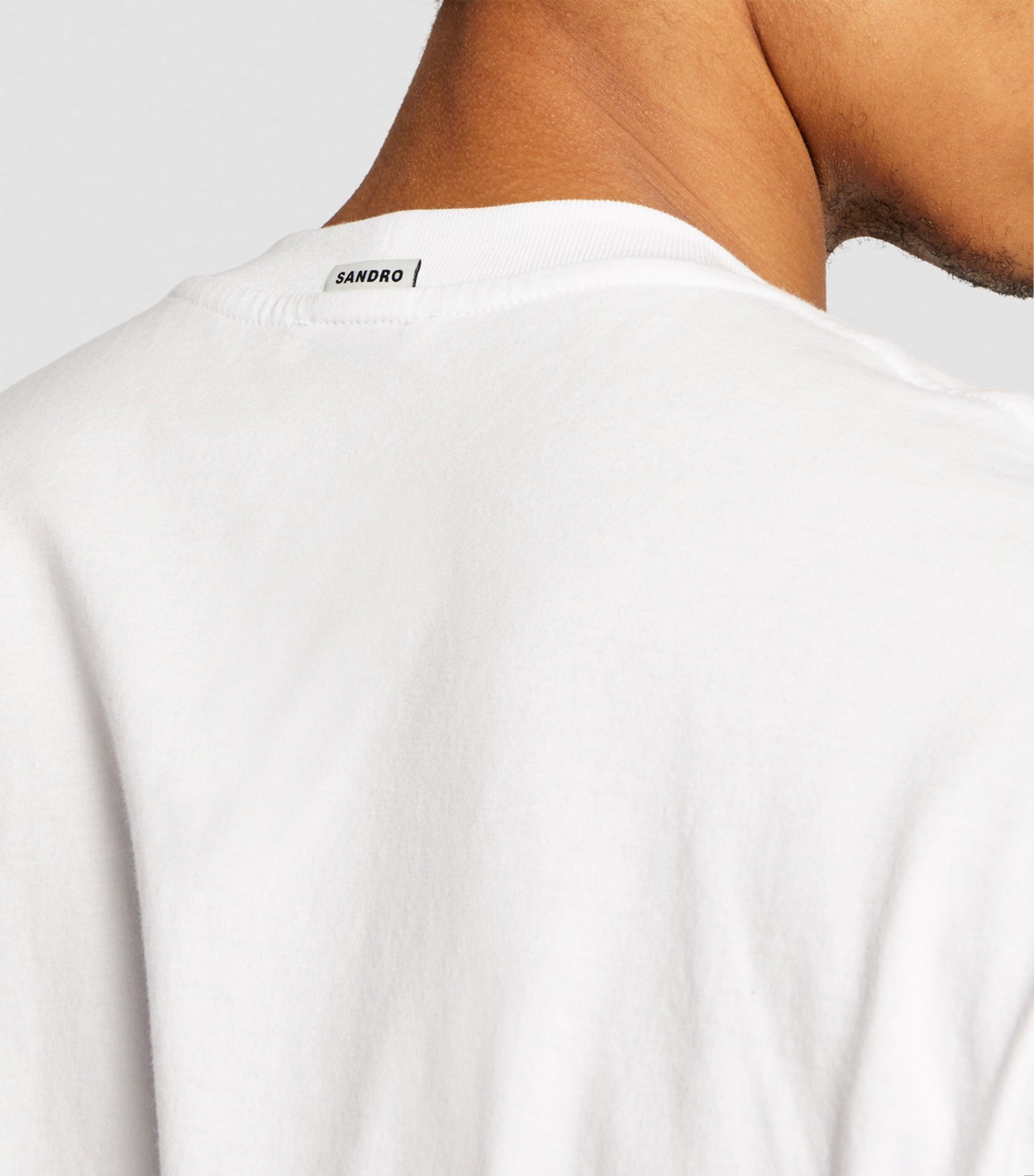 Cotton T-Shirt WHITE Image 6