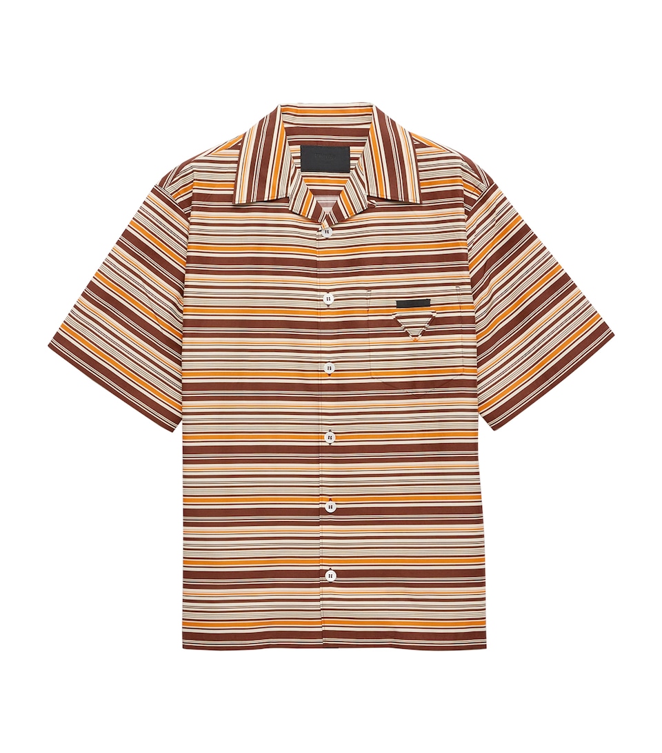 Cotton-Silk Bowling Shirt
