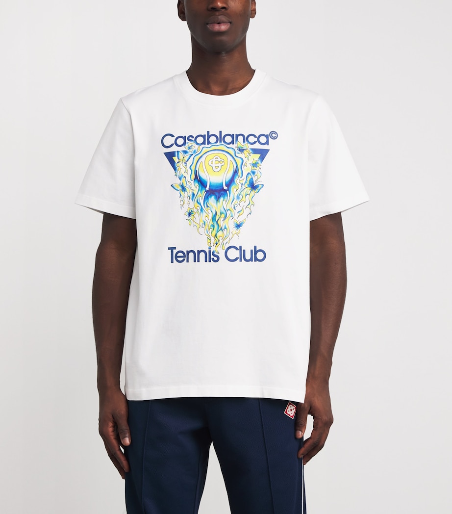 Tennis Club Icon T-Shirt WHITE TENNIS CLUB Image 3