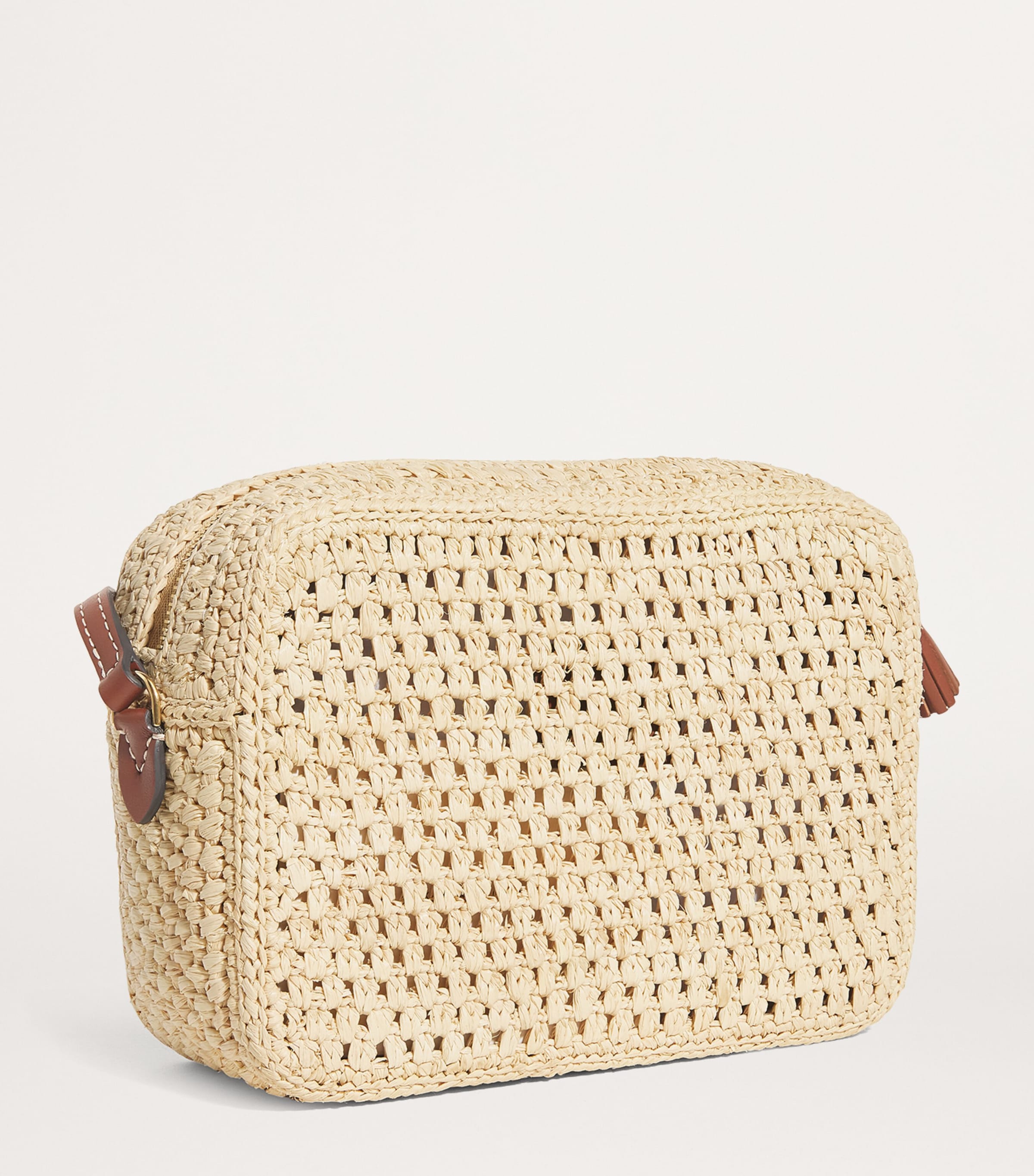 ★ANYA HINDMARCH★ RAFFIA EYES CROSS BODY ショルダーバッグ Anya Hindmarch] Shoulder Bag Eyes Raffia Crossbody Bag
