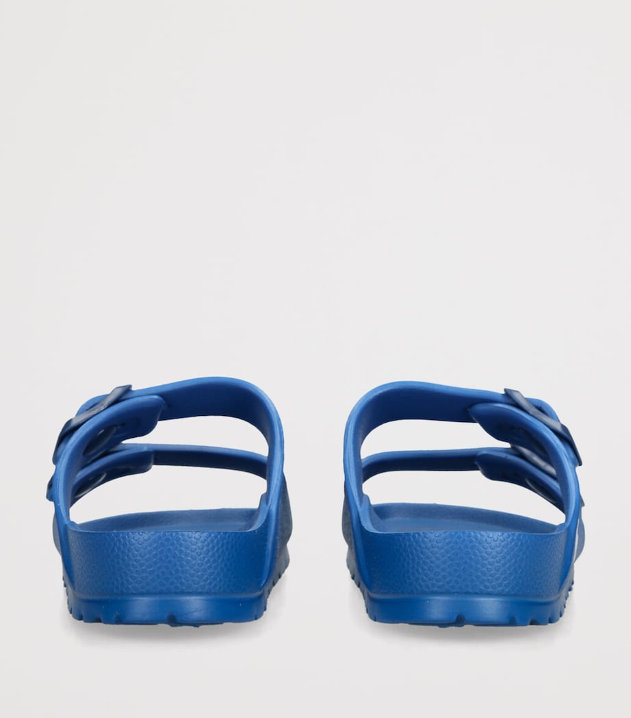 Dolce&Gabbana Kids Logo Buckle Sandals Blue Image 2