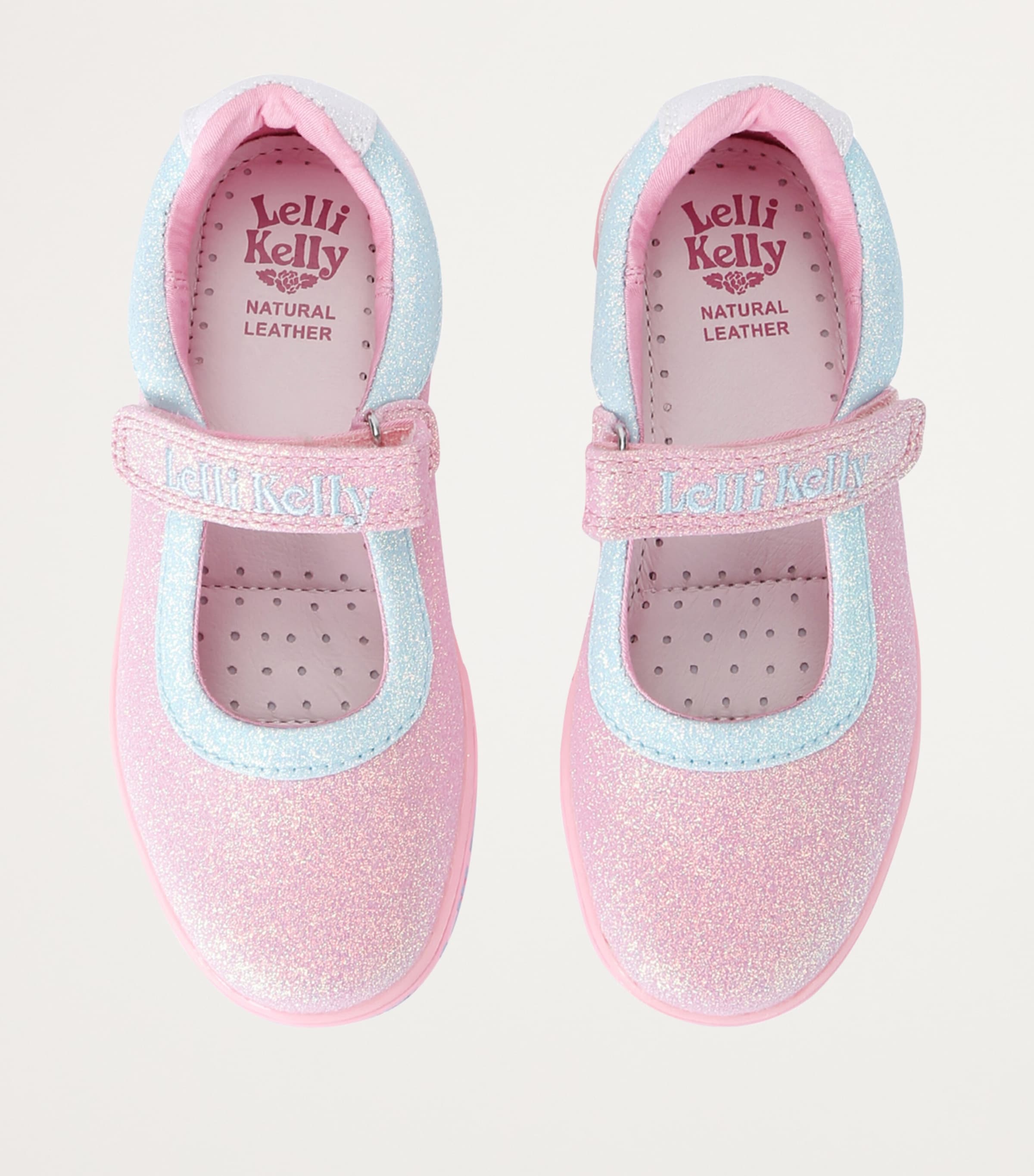 Glittered Milly Mary Janes PINK Image 4
