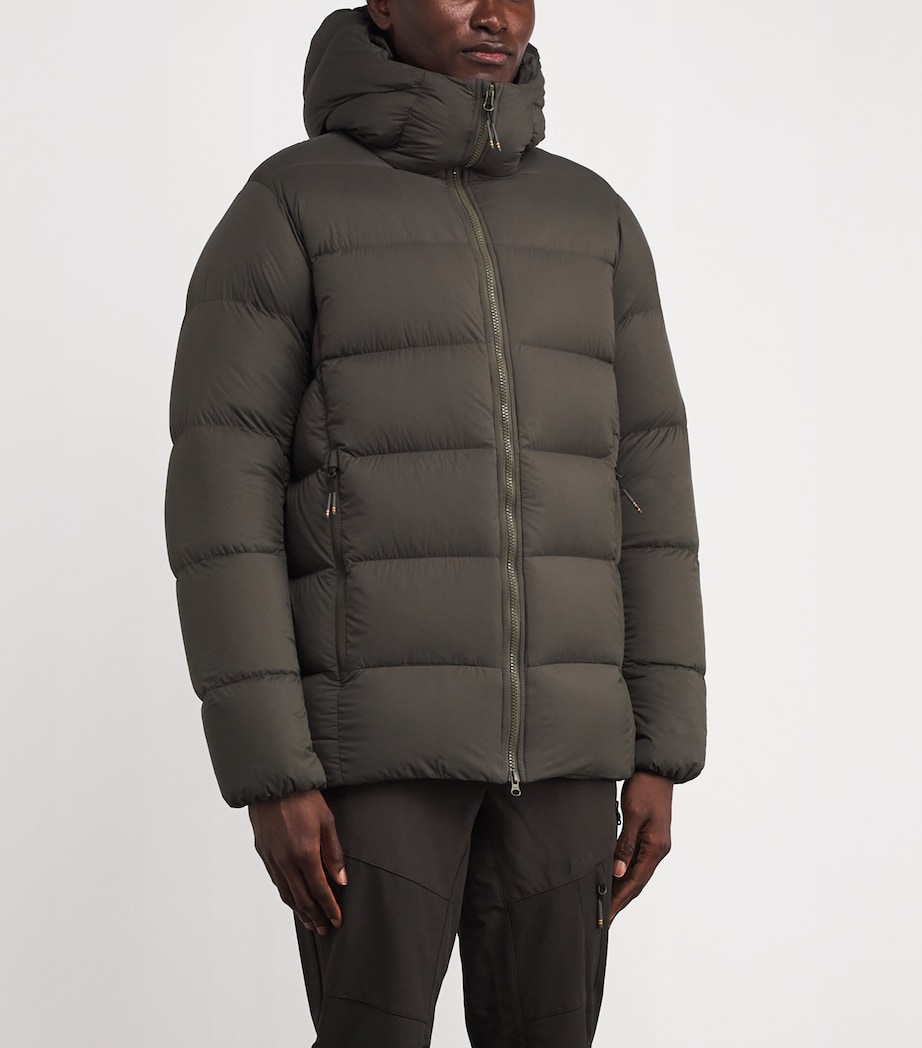 Down Svalbard Jacket 07AA:GREEN MOSS Image 3