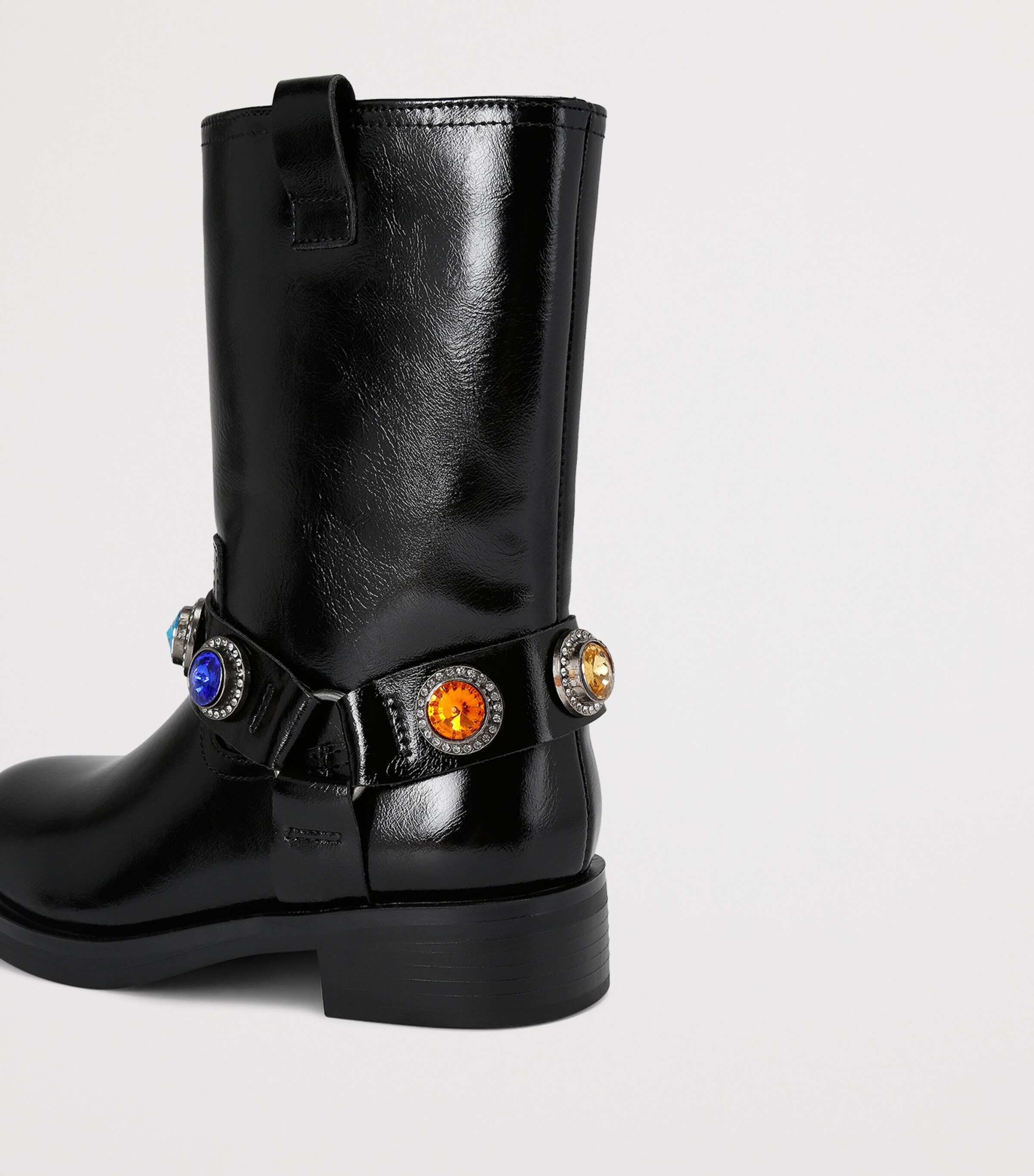 Kurt Geiger London Leather Mini Octavia Boots Mult/other Image 2