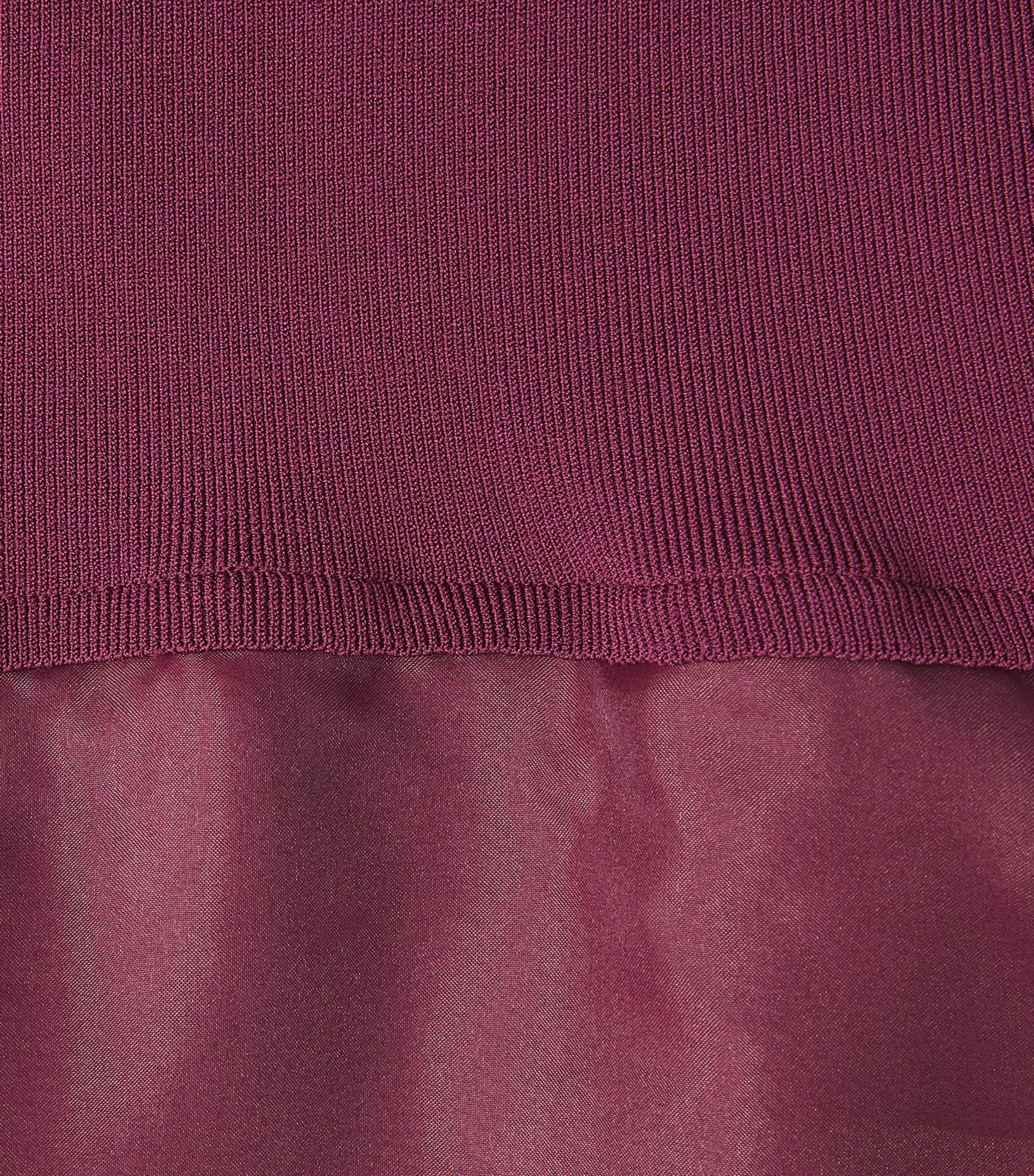 Simkhai Womens Knit Organza Maril Midi Skirt Fig Image 6