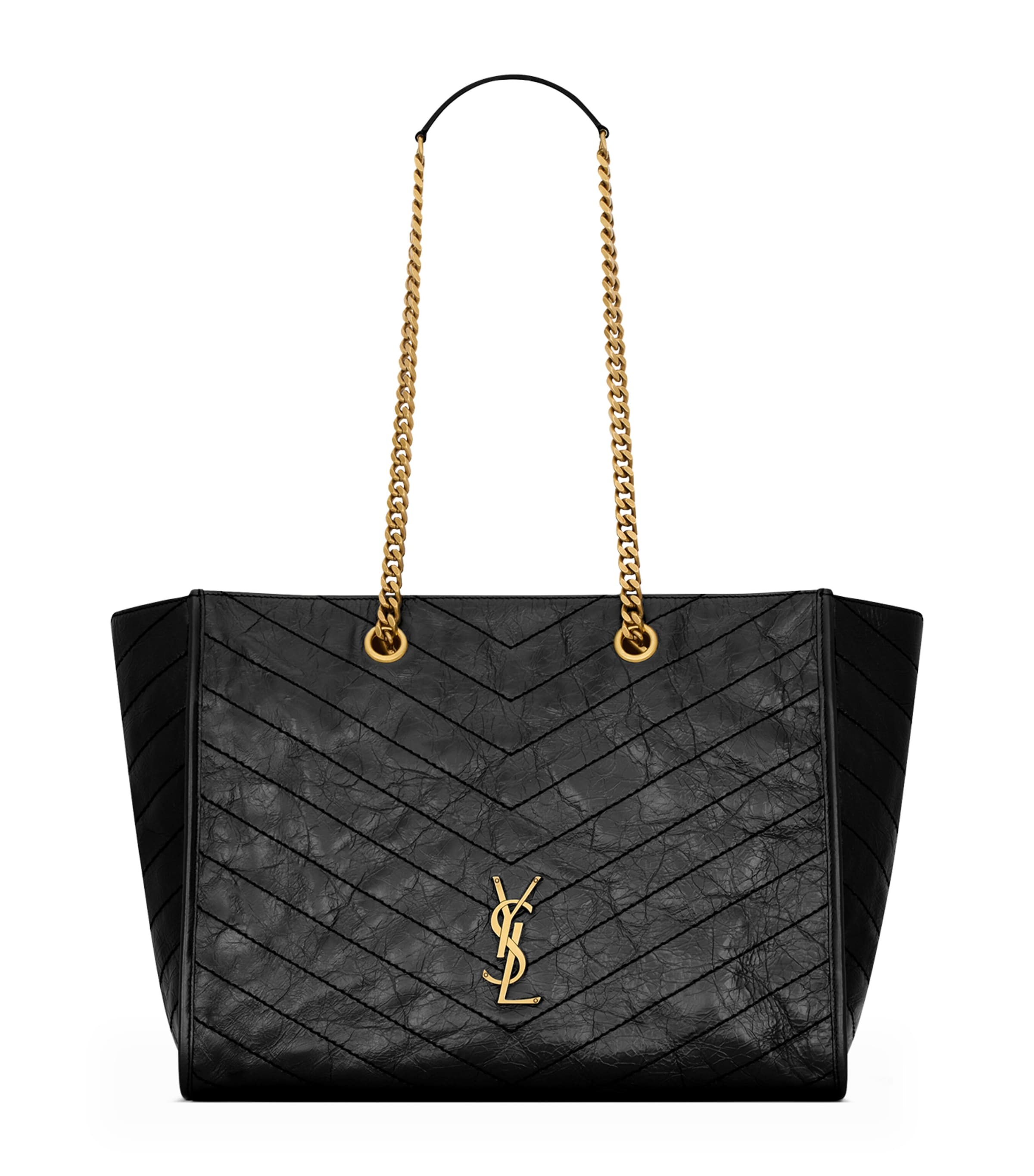 Saint Laurent Womens Medium East-West Niki Shopping Bag Image 1