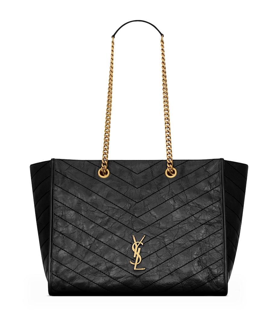 Saint Laurent Womens Medium East-West Niki Shopping Bag Image 1