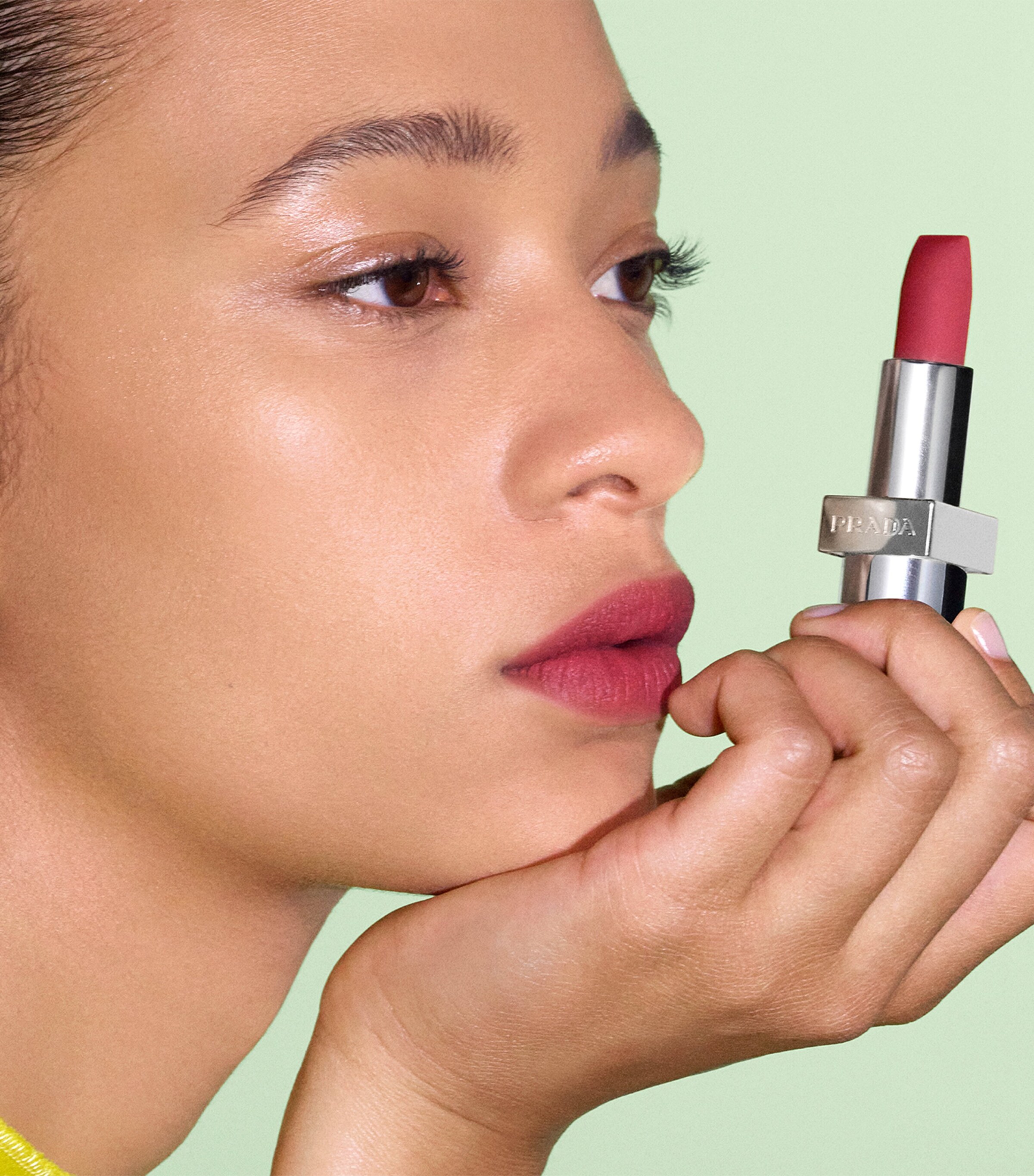 Prada Beauty Prada Monochrome Soft Matte Lipstick Image 4