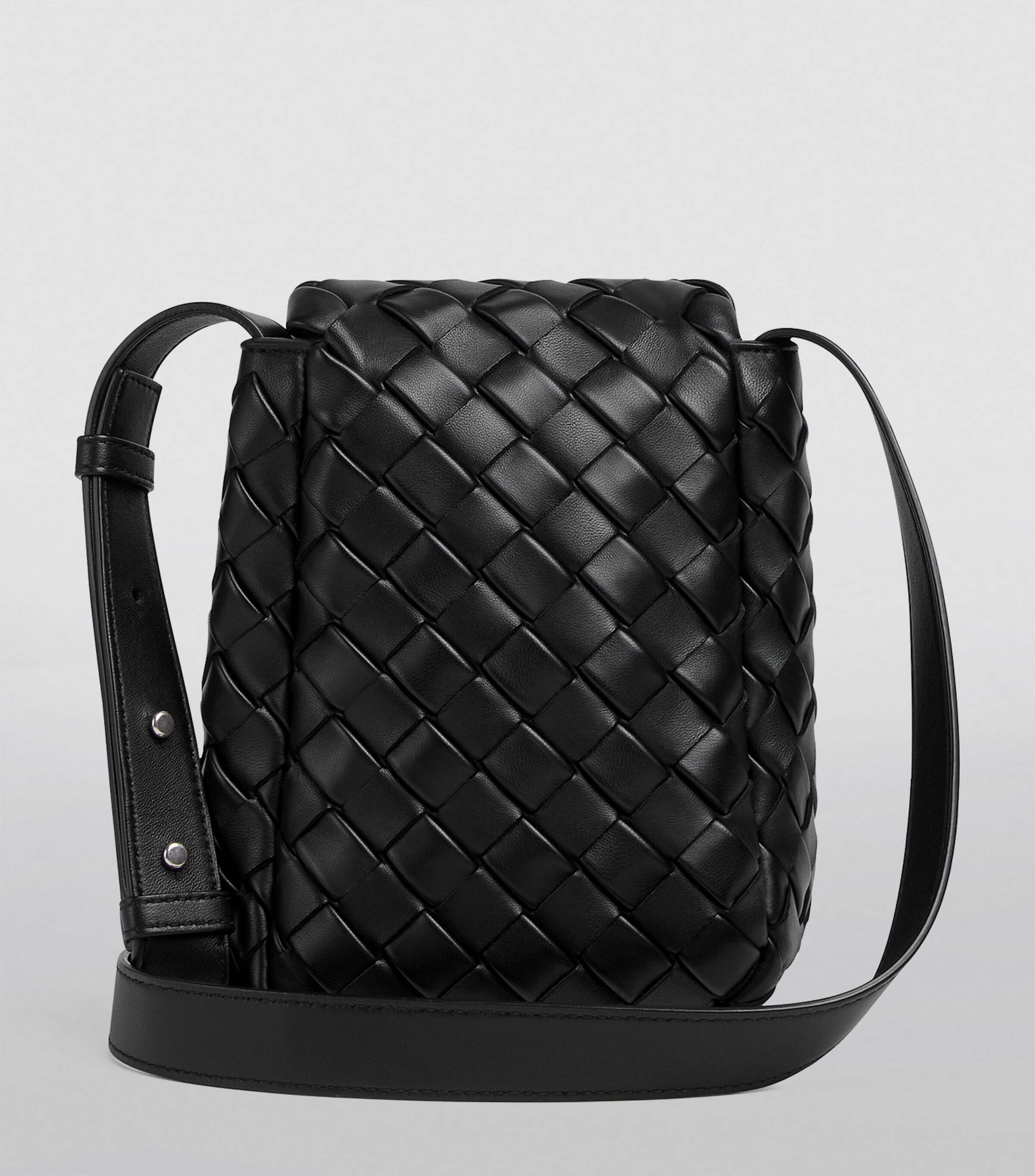 Bottega Veneta Mini Lambskin Cobble Cross-Body Bag Image 2