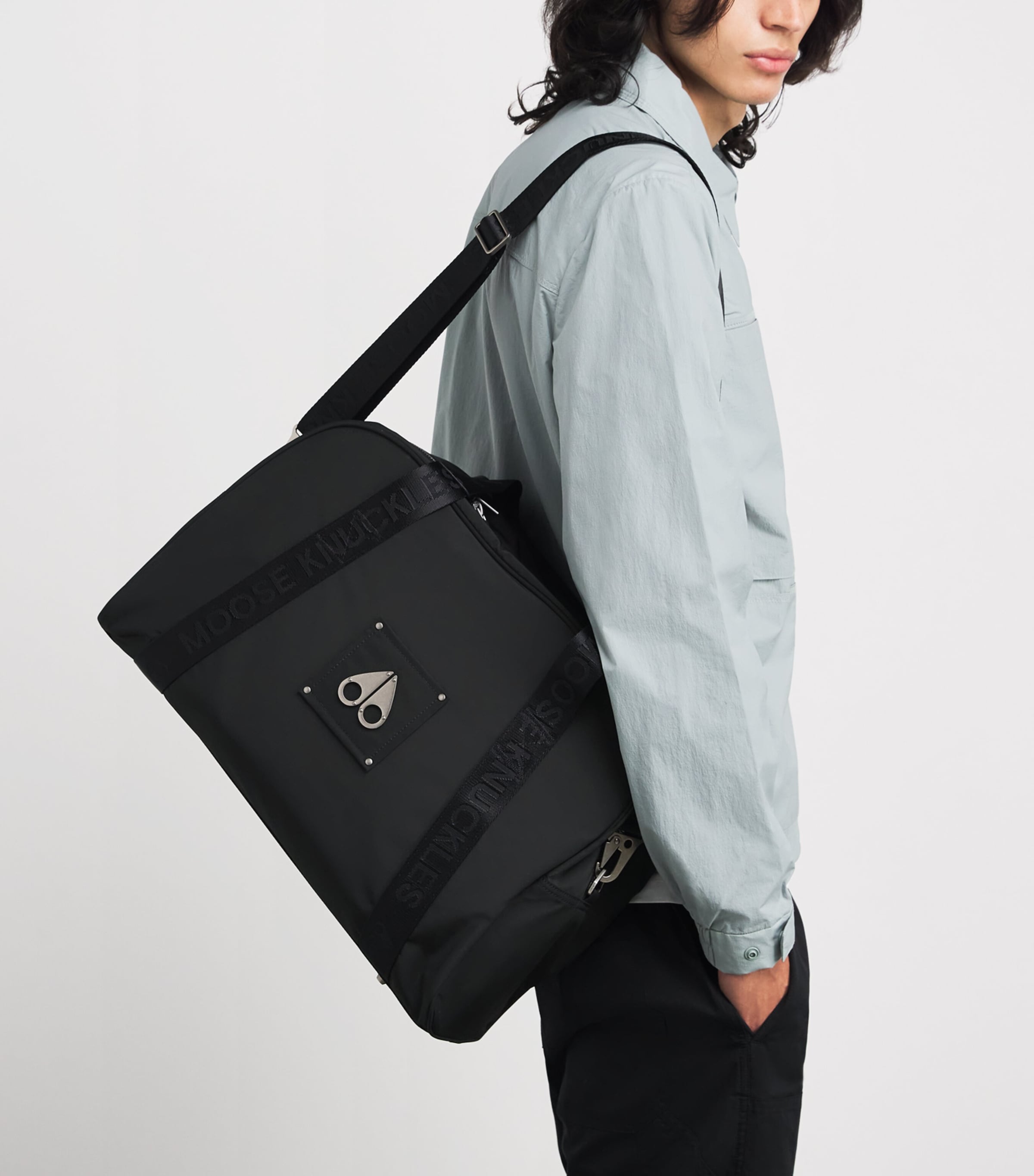 Logo Duffle Bag 292 BLACK Image 2