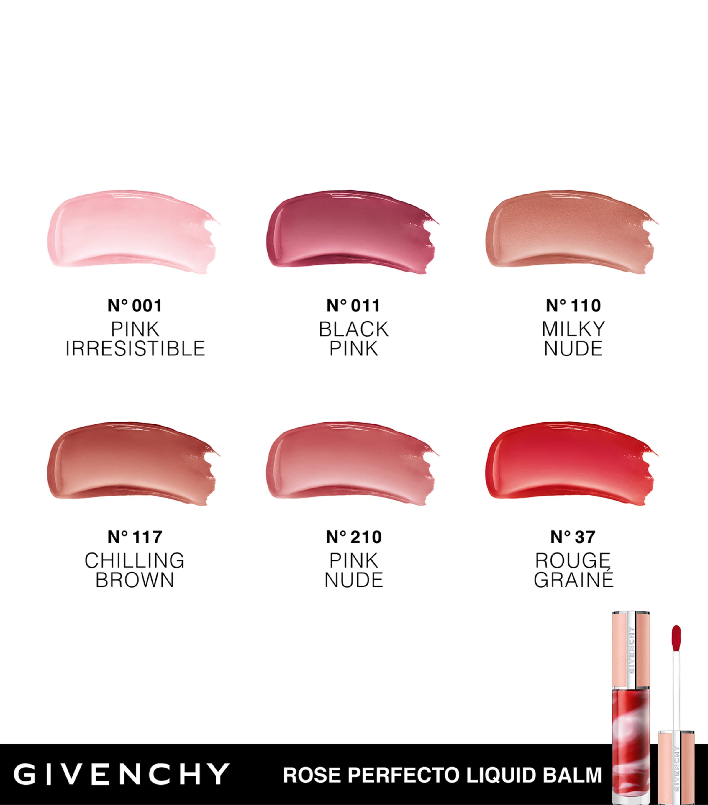 Rose Perfecto Liquid Lip Balm N001 PNK IRRSTBLE Image 5