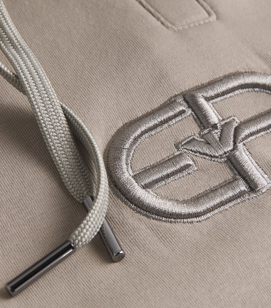 Cotton-Blend Logo Sweatpants 643 Image 5