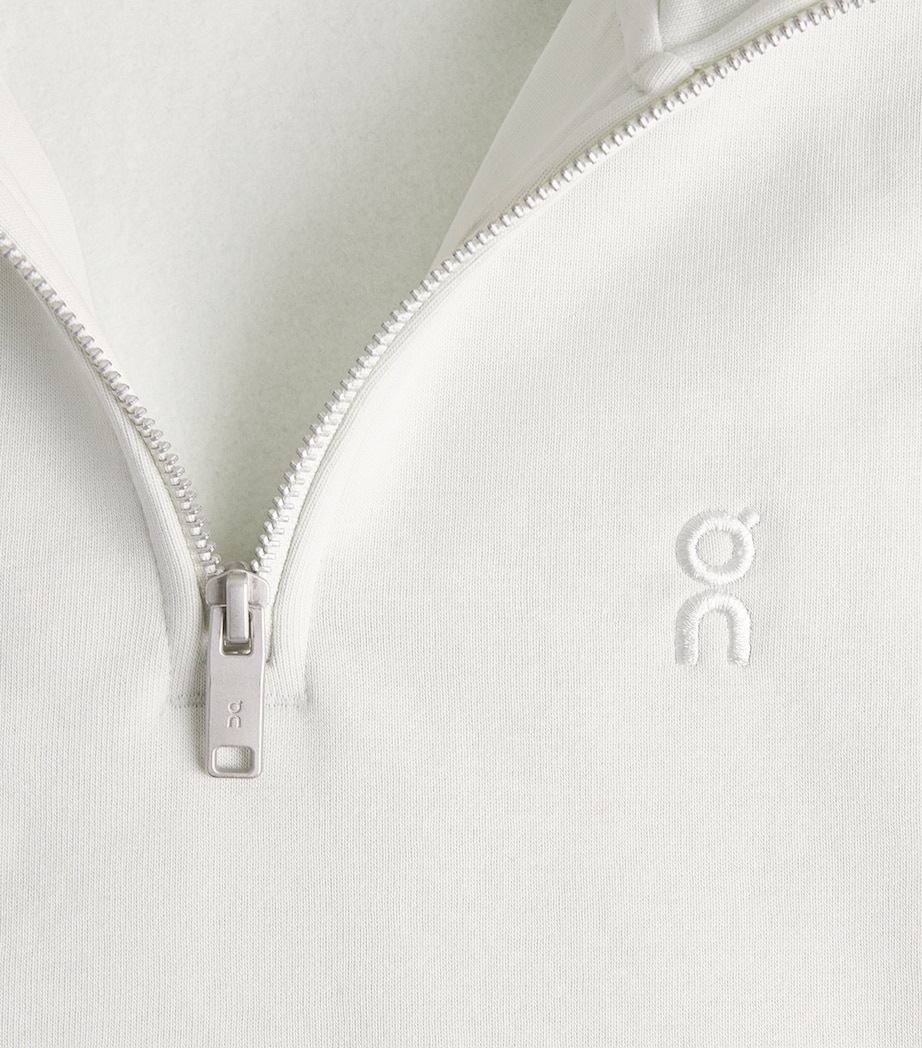 Club Collective Half-Zip Sweatshirt WHITE Image 5