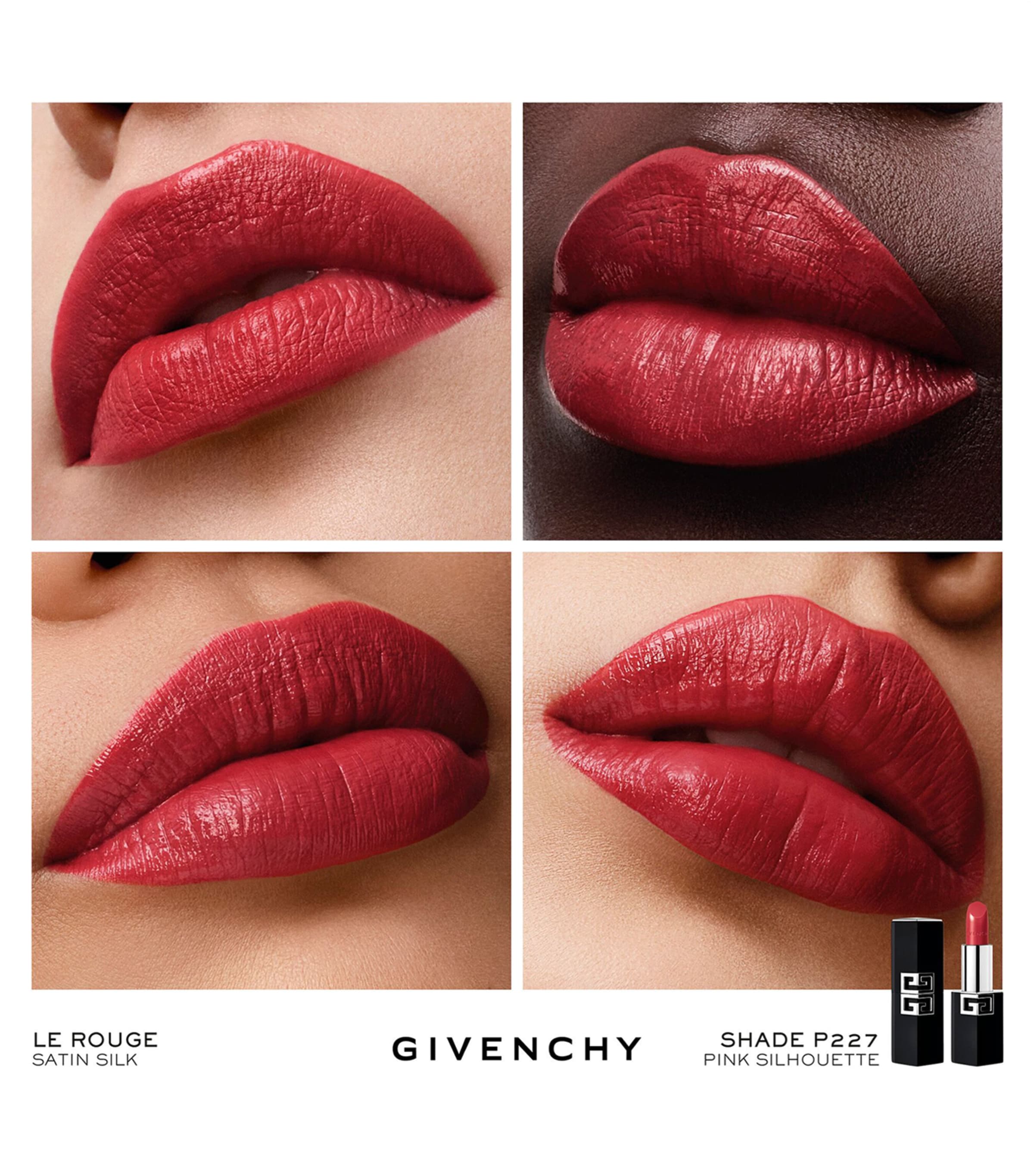 Givenchy Le Rouge Satin Silk High-Definition Lipstick Pink Silhouette Image 2